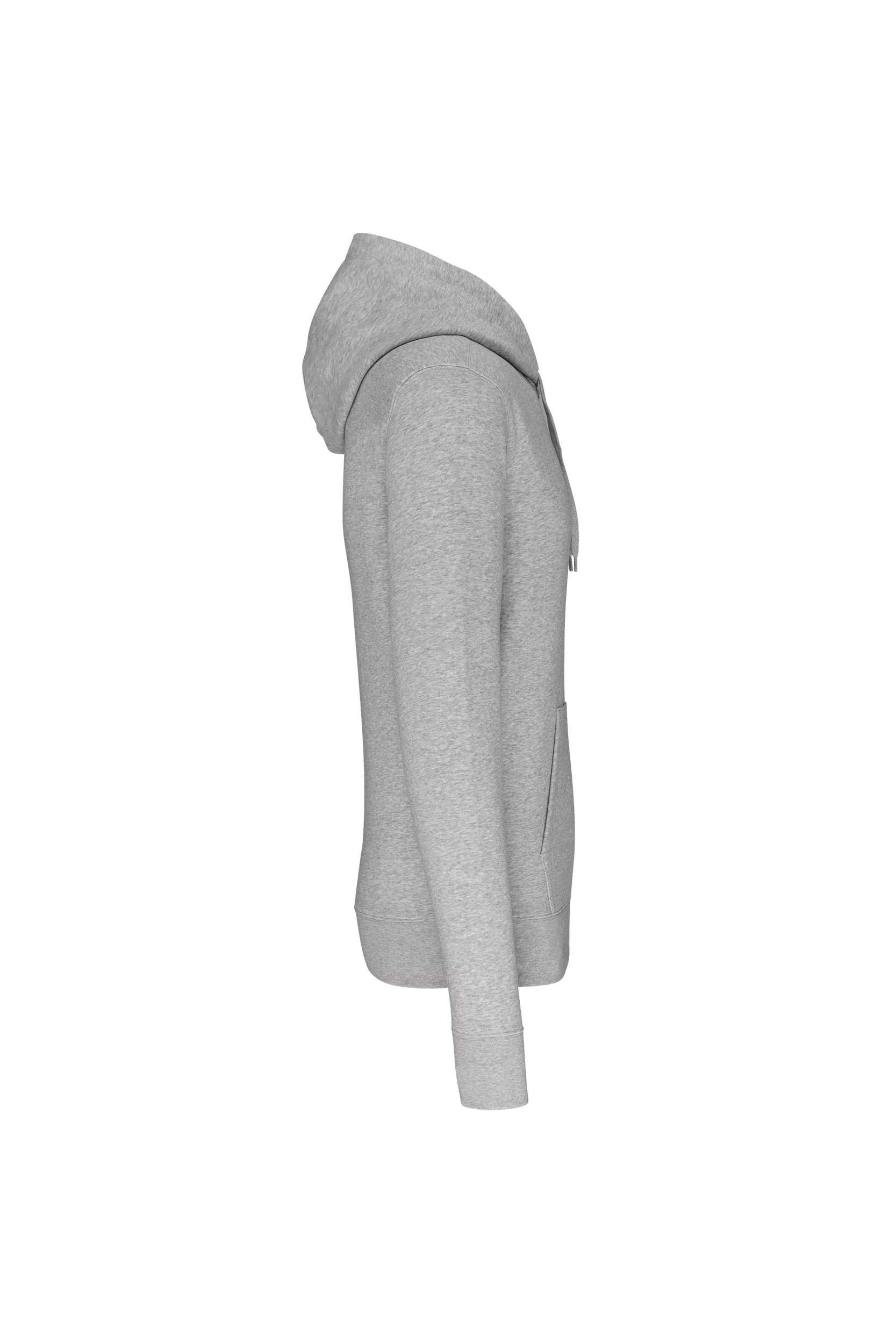 Sweat-shirt écoresponsable à capuche gris