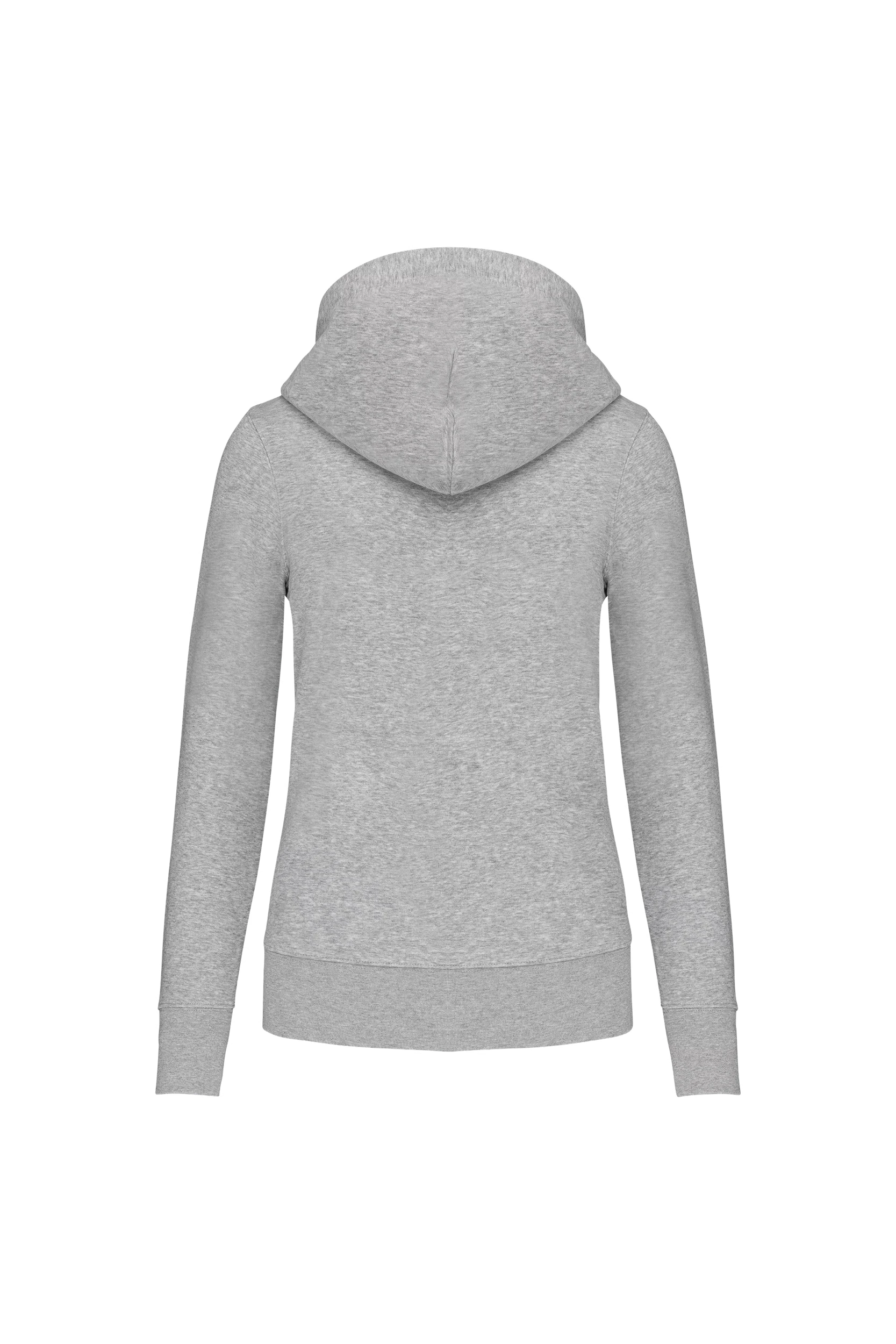 Sweat-shirt écoresponsable à capuche gris