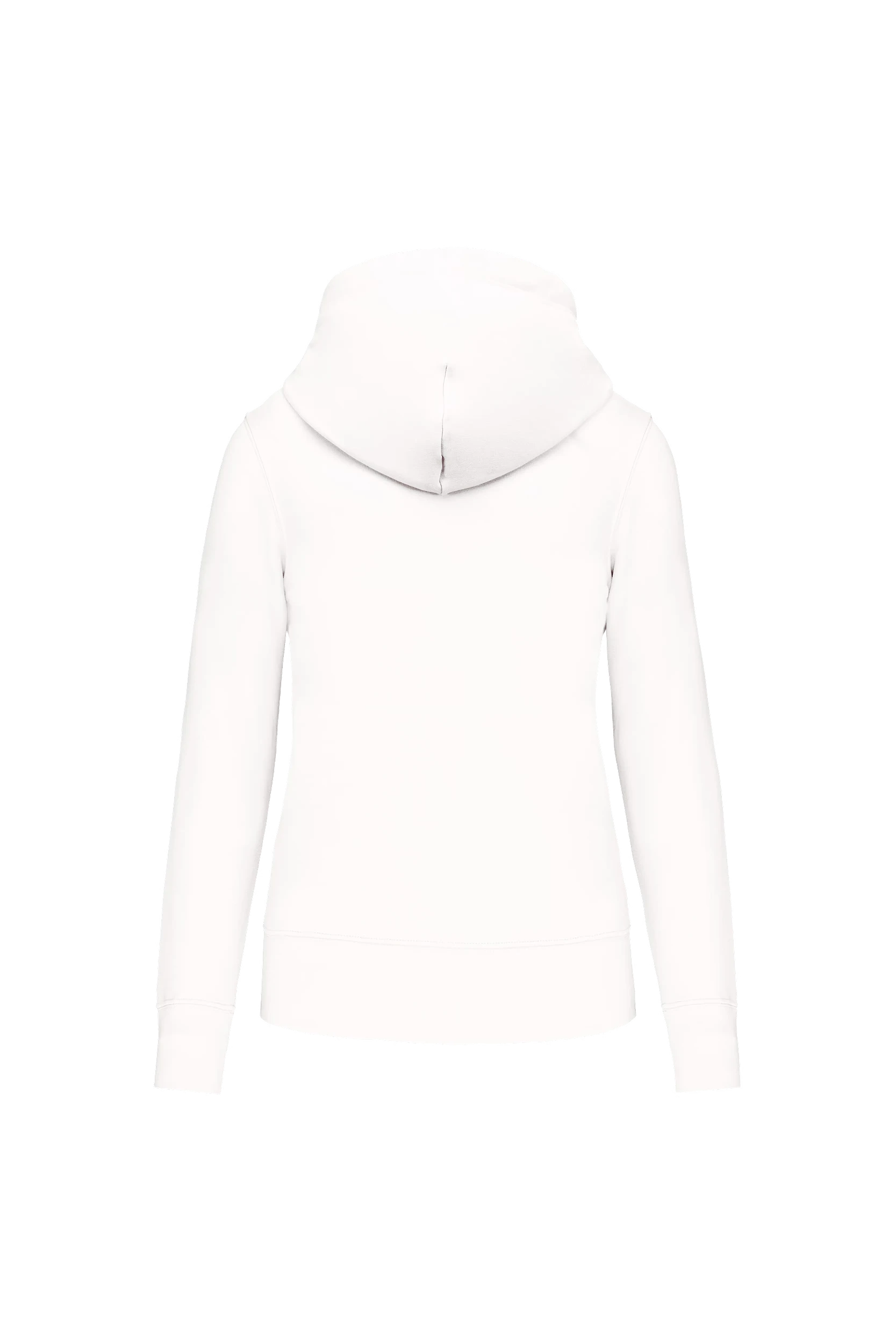 Sweat-shirt écoresponsable à capuche blanc