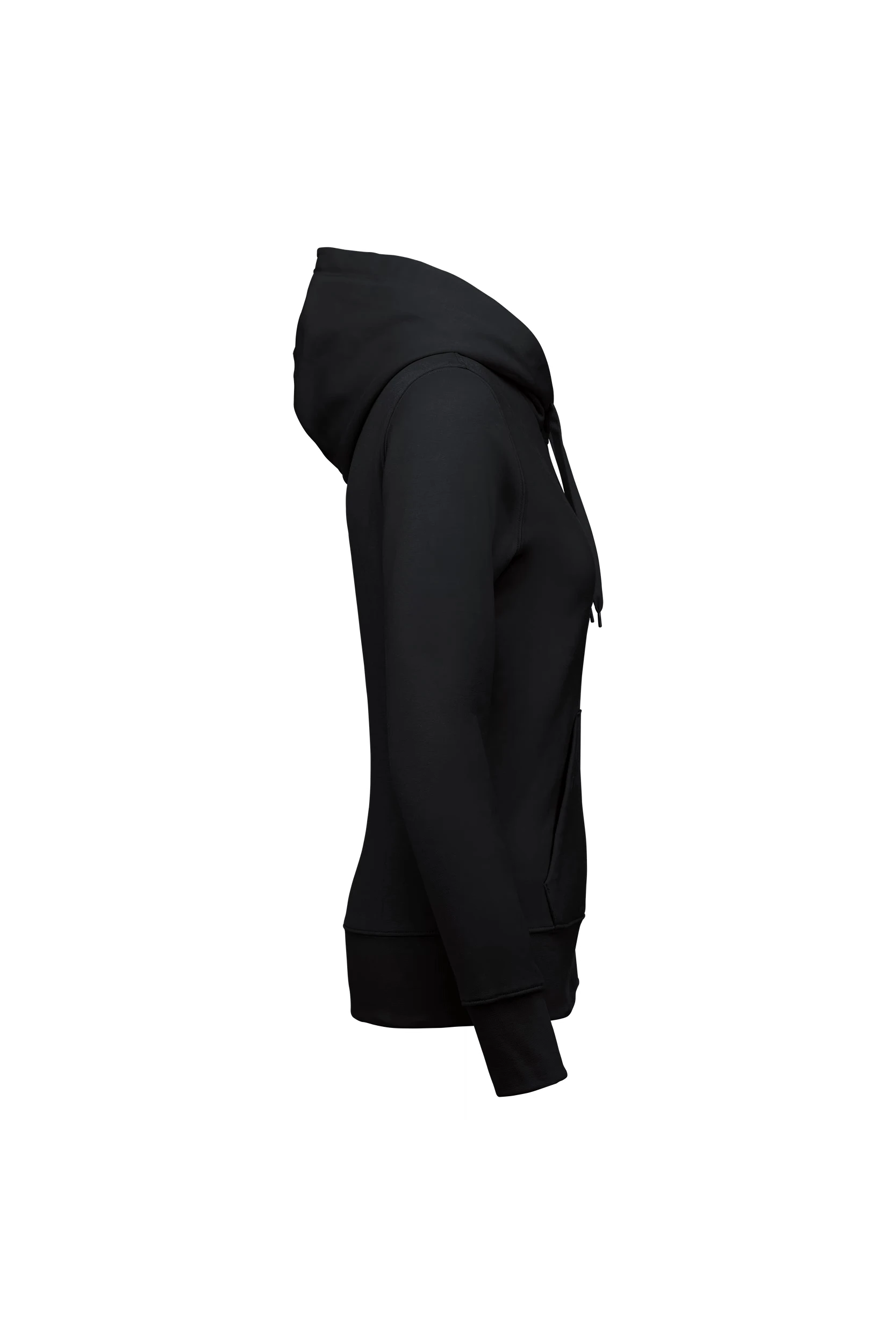 Sweat-shirt écoresponsable à capuche noir