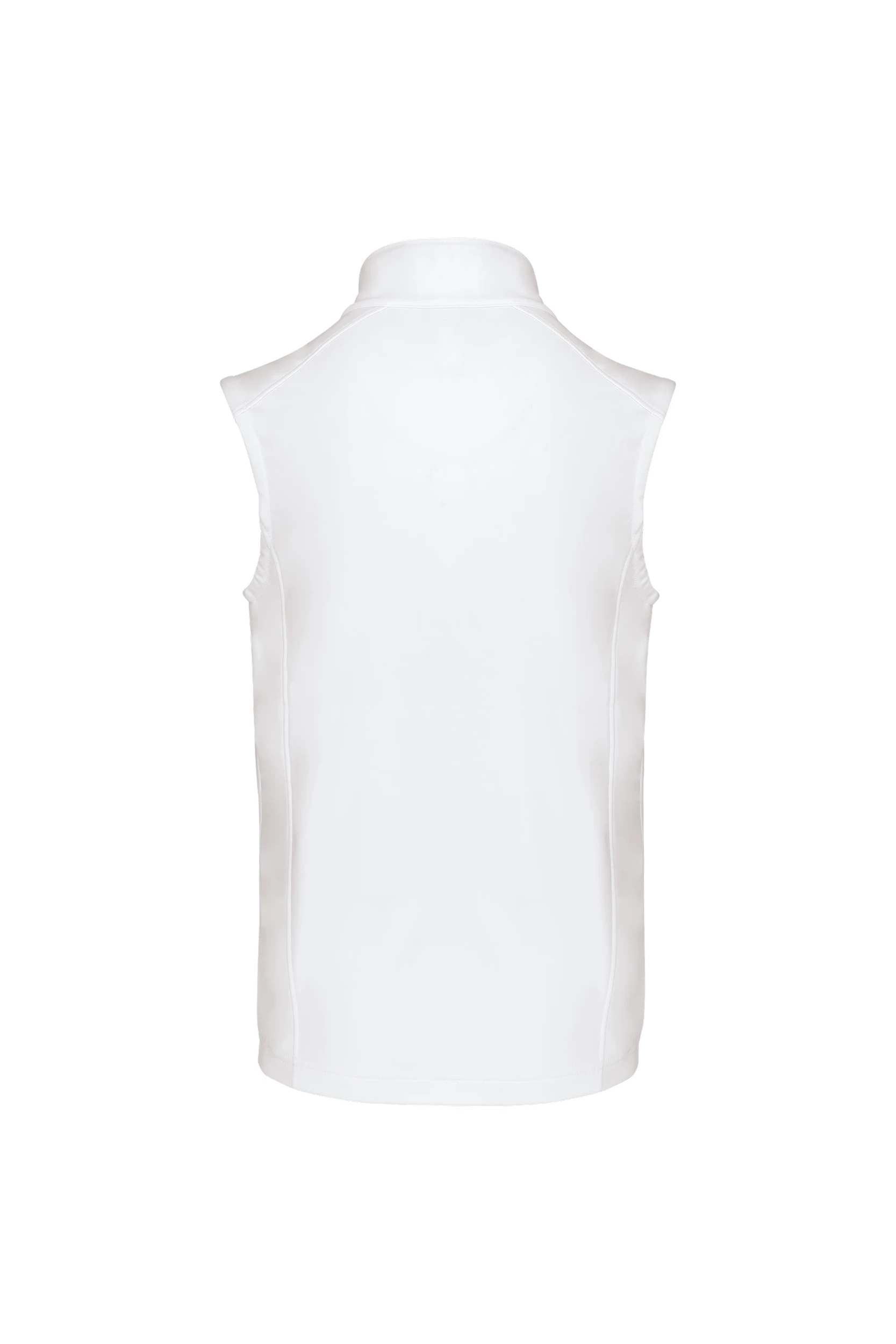 Gilet sans manches softshell blanc