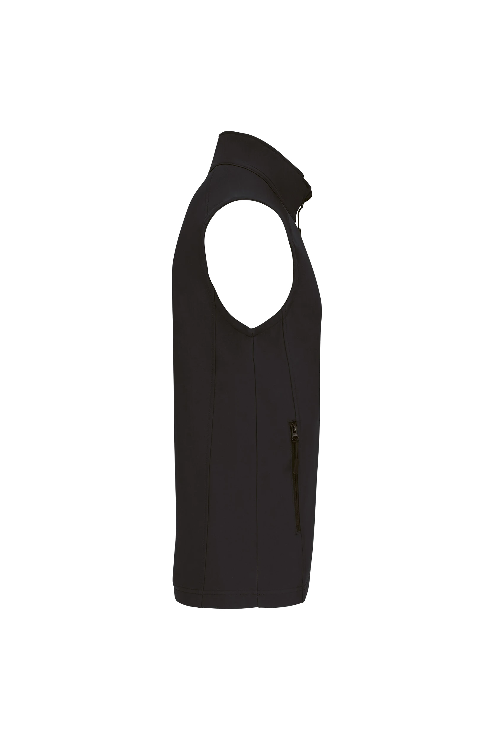 Gilet sans manches softshell noir