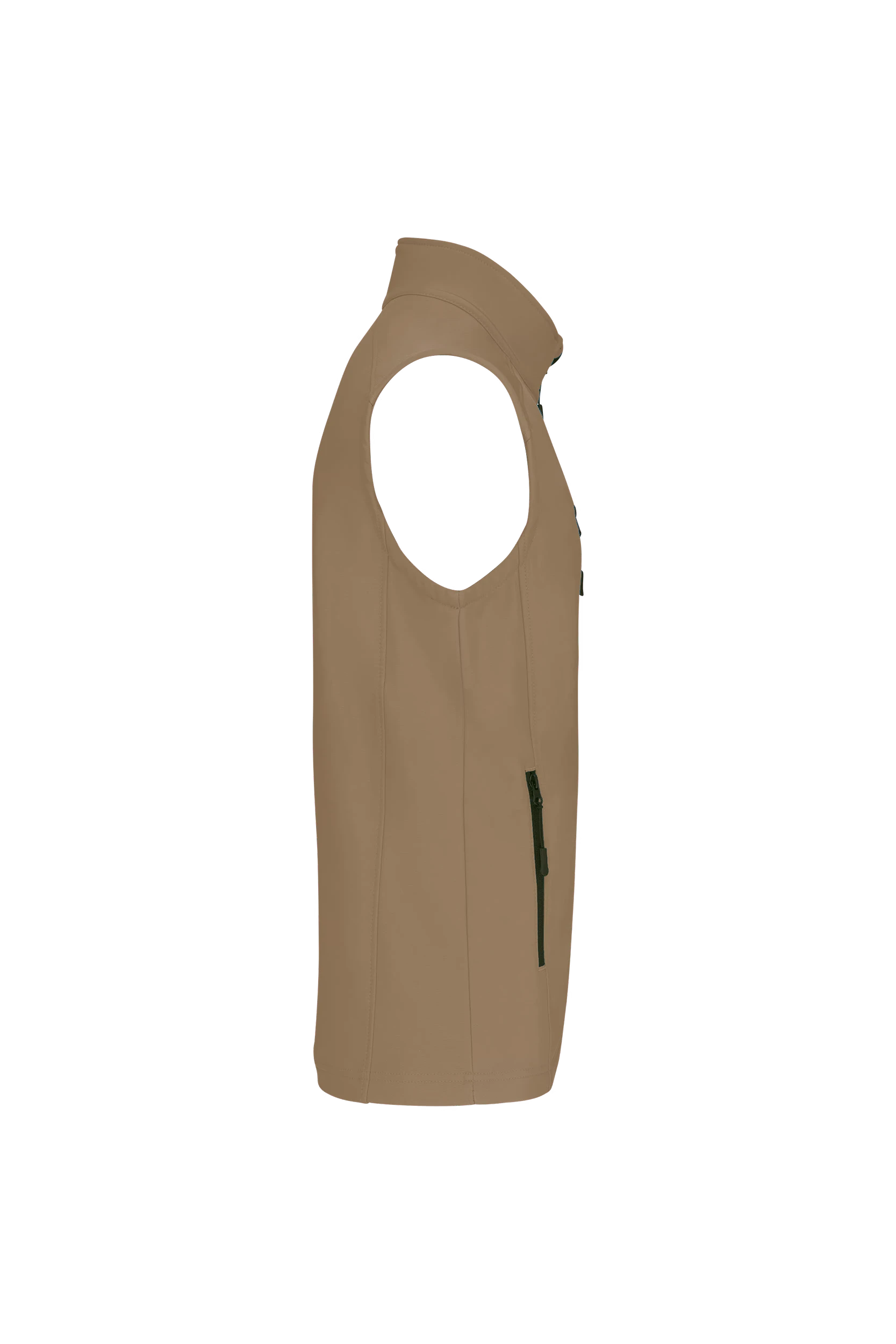 Gilet sans manches softshell camel