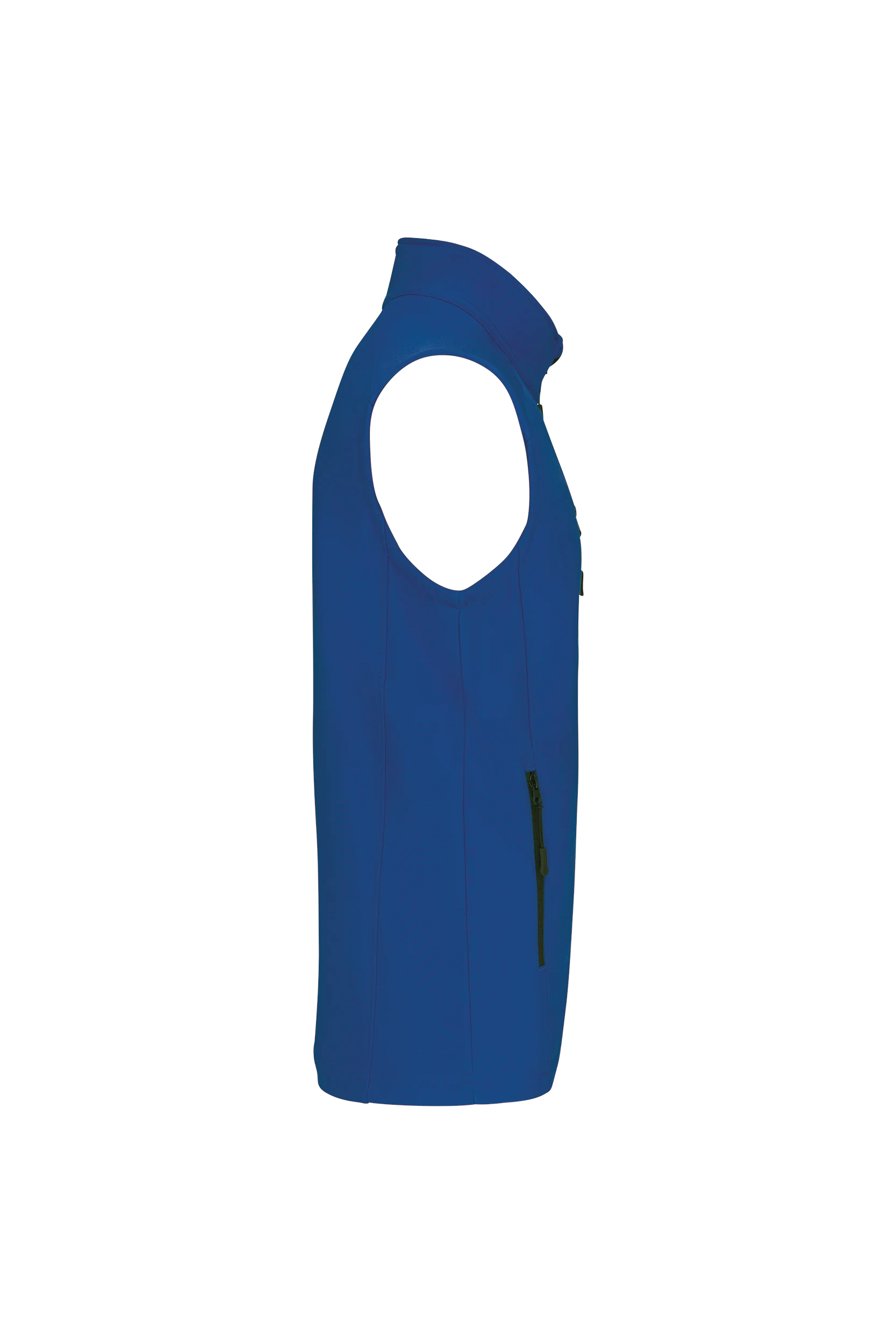 Gilet sans manches softshell bleu