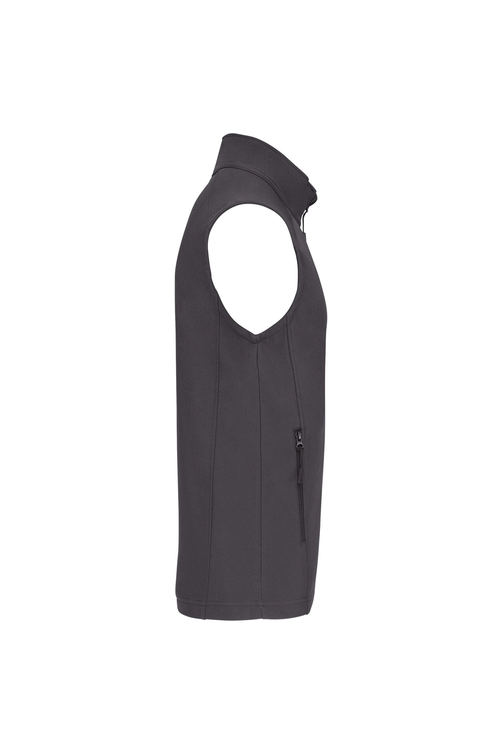 Gilet sans manches softshell titane