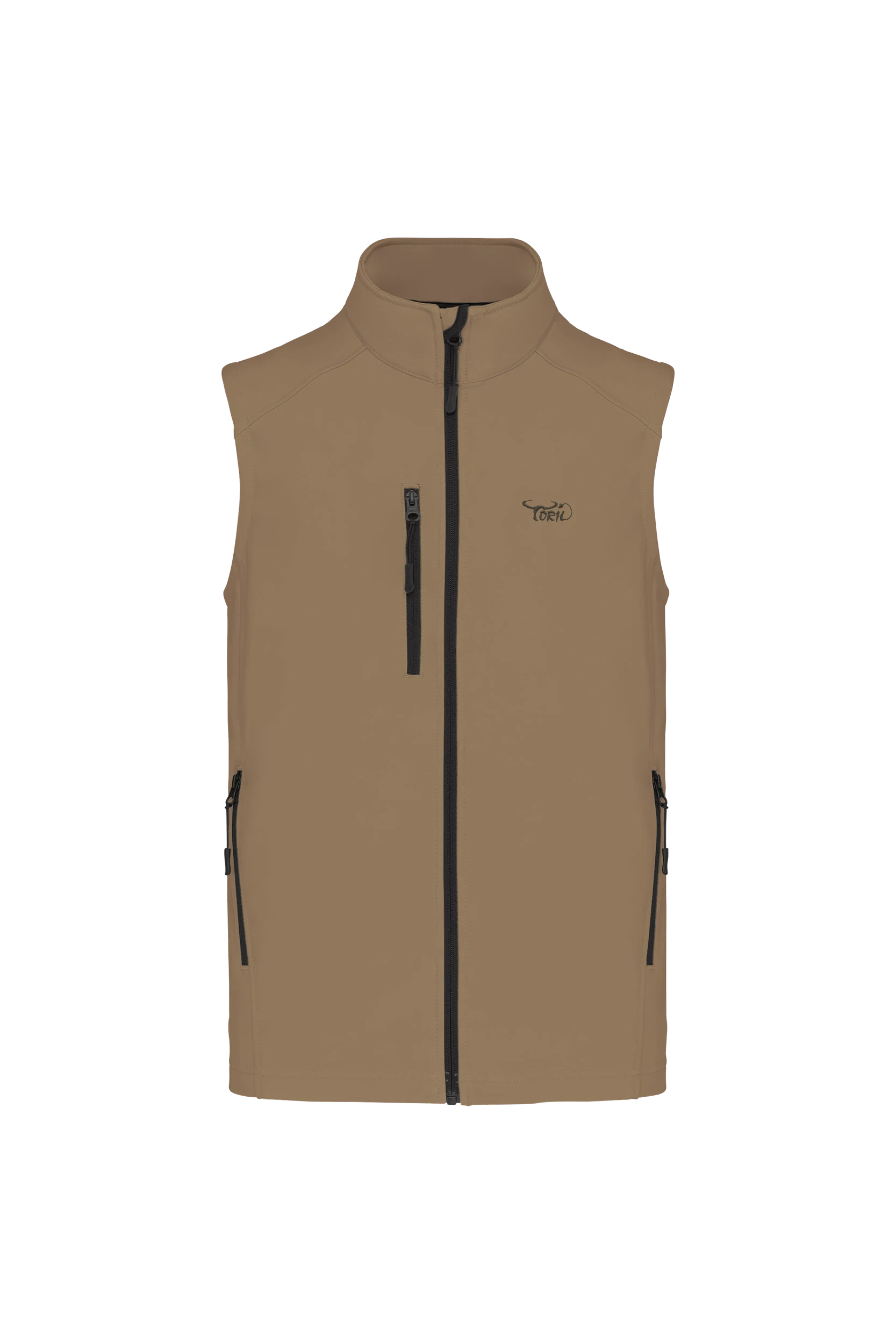 Gilet sans manches softshell camel