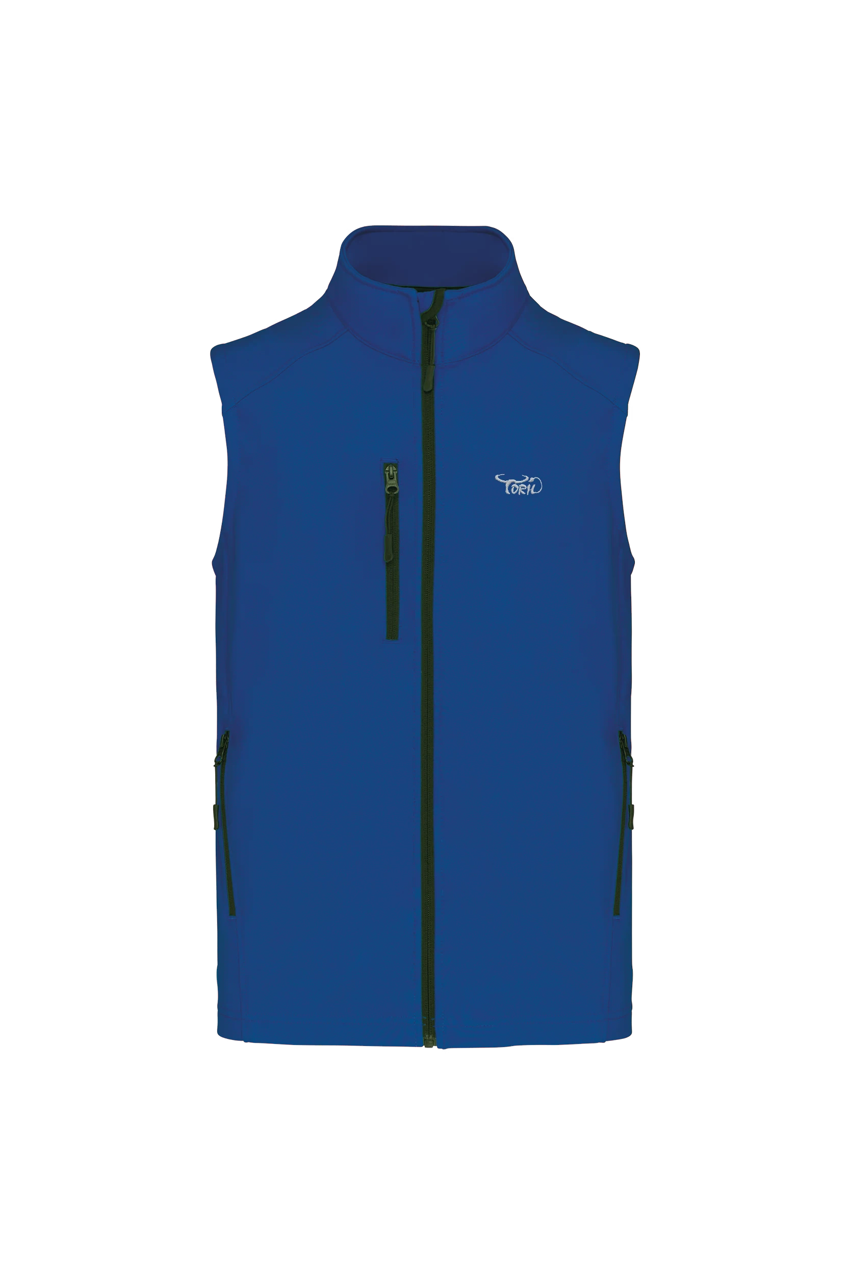 Gilet sans manches softshell bleu