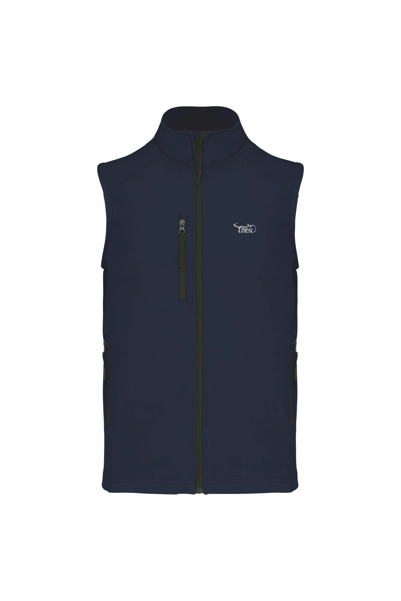 Gilet sans manches softshell marine