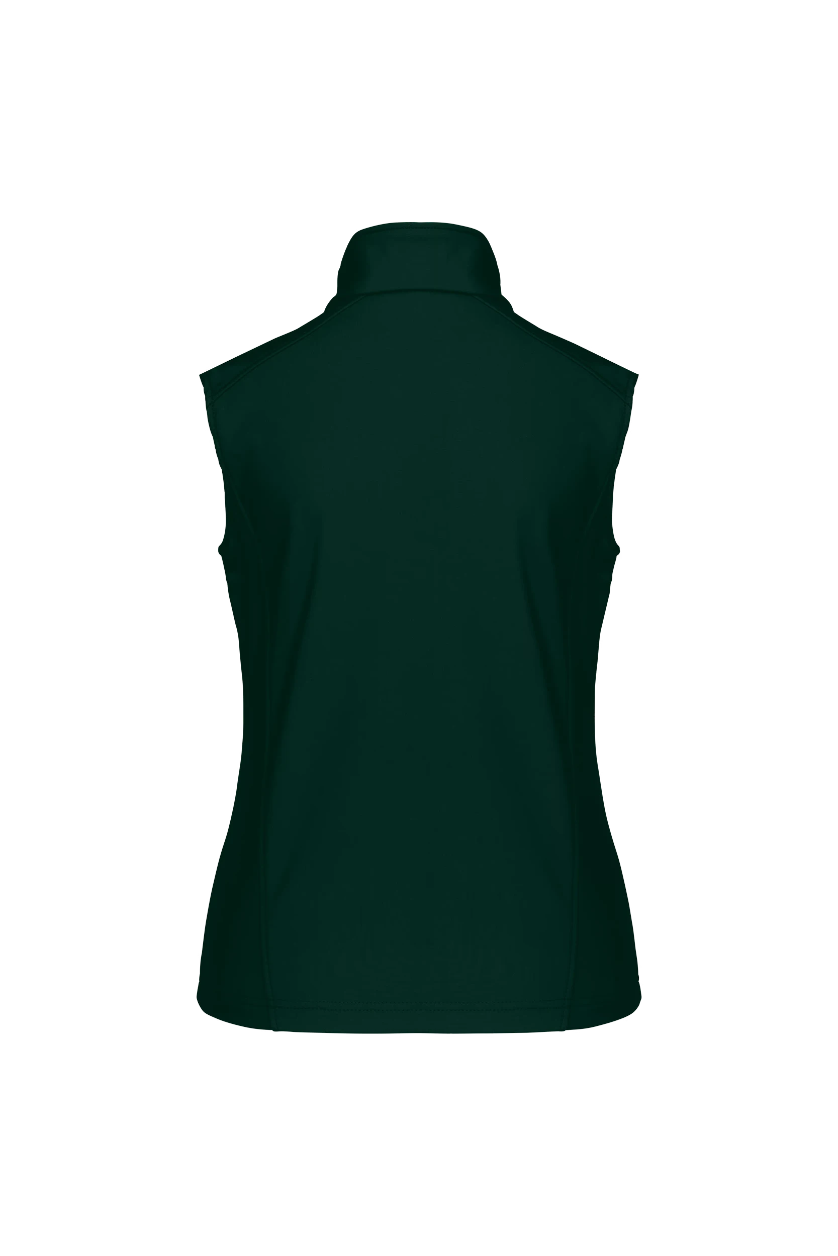 Gilet sans manches softshell vert bouteille