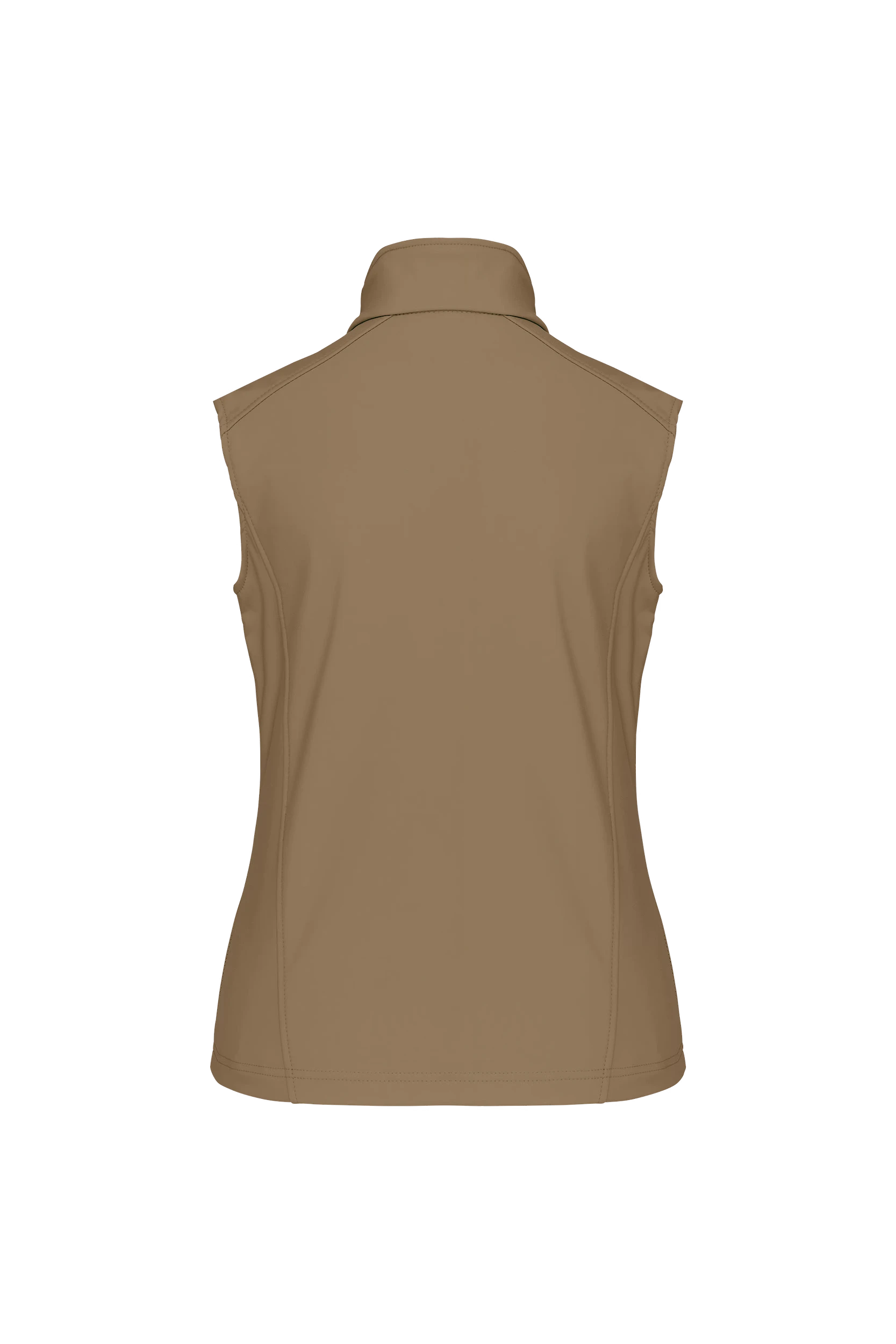 Gilet sans manches softshell camel