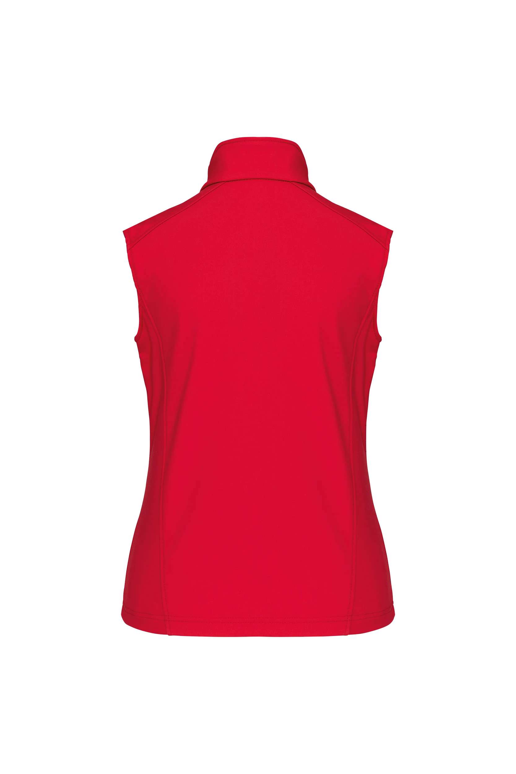 Gilet sans manches softshell rouge