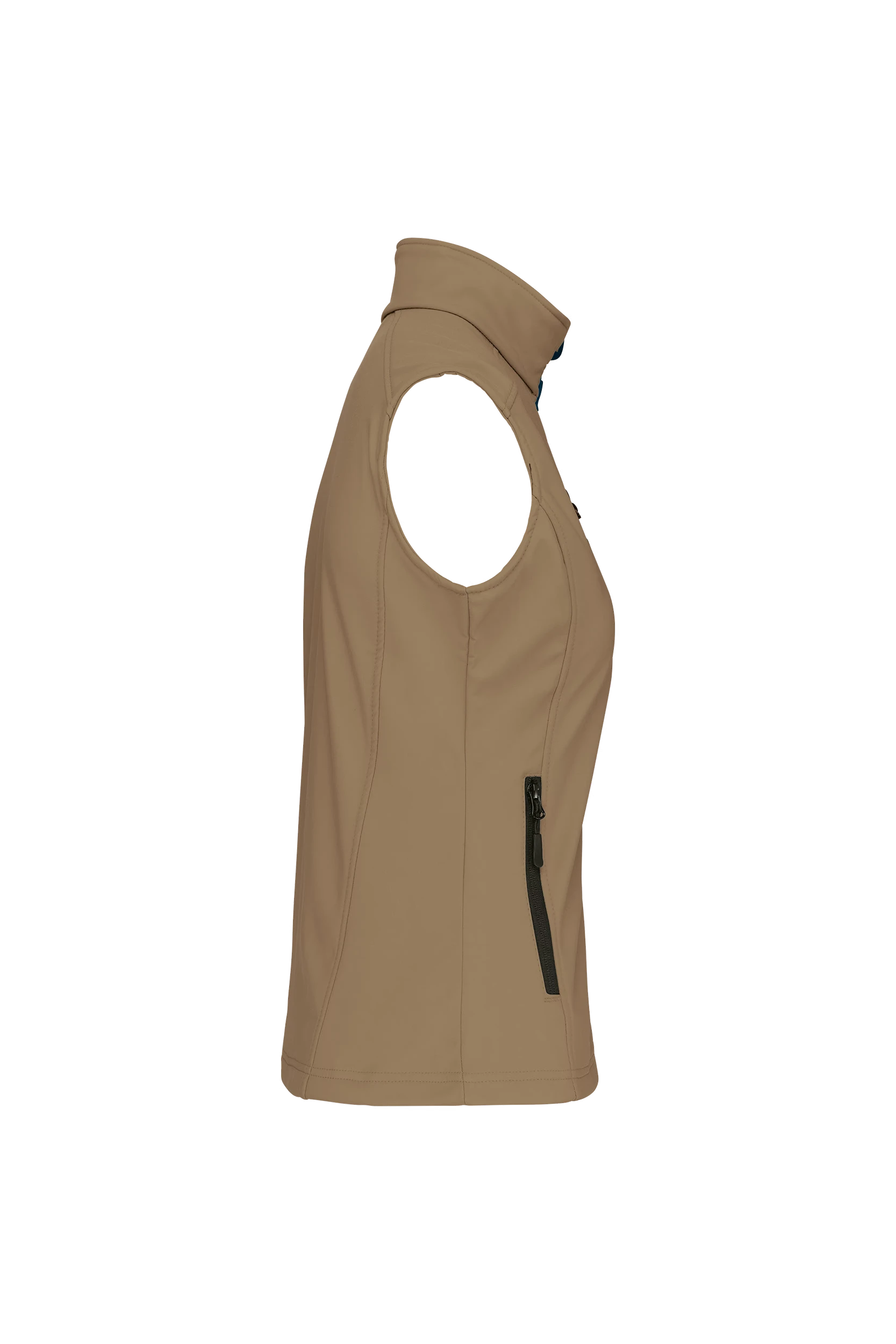 Gilet sans manches softshell camel