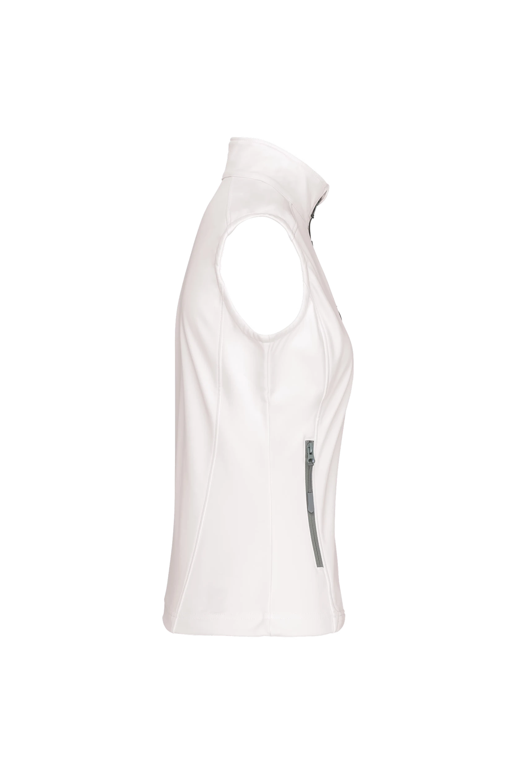 Gilet sans manches softshell blanc