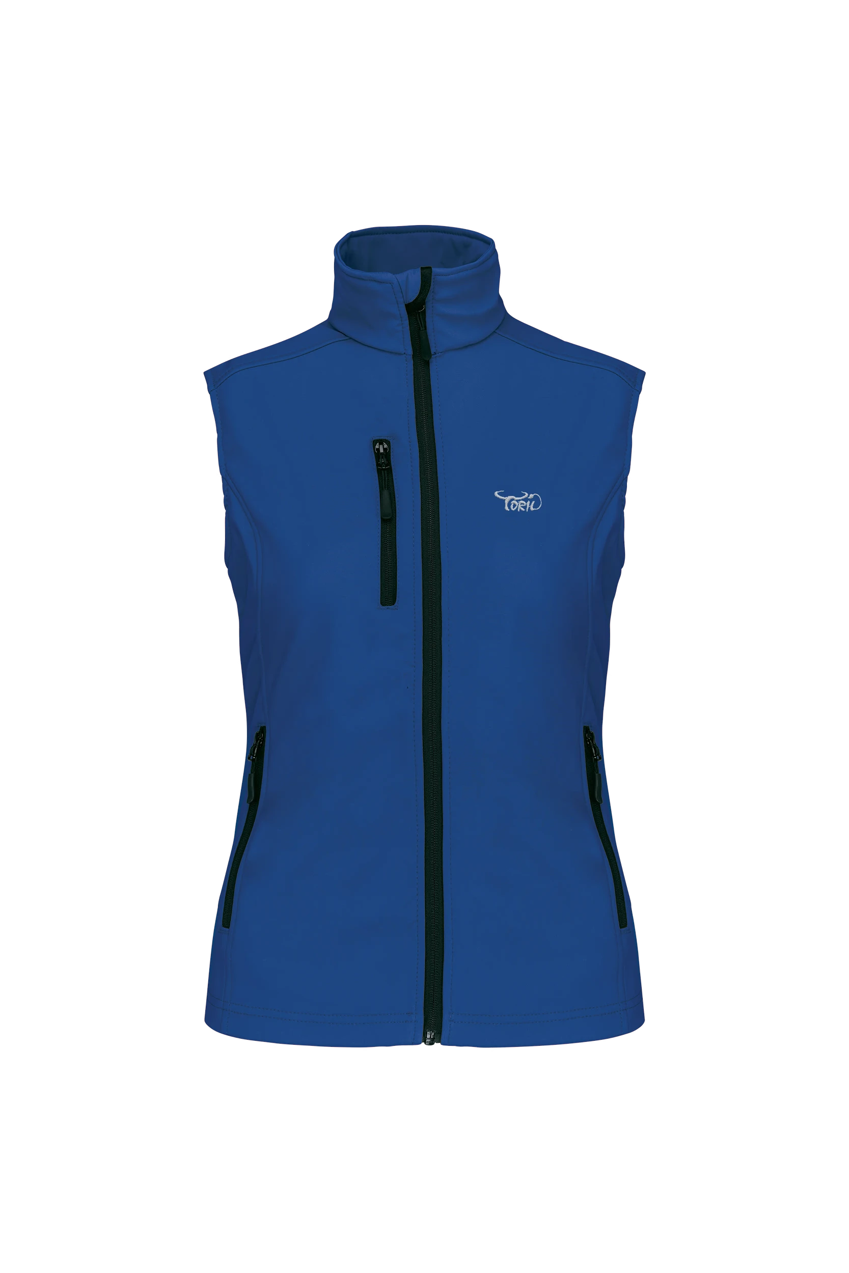 Gilet sans manches softshell bleu