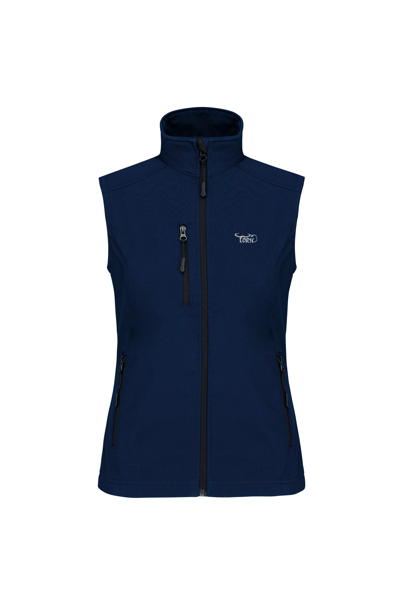Gilet sans manches softshell marine