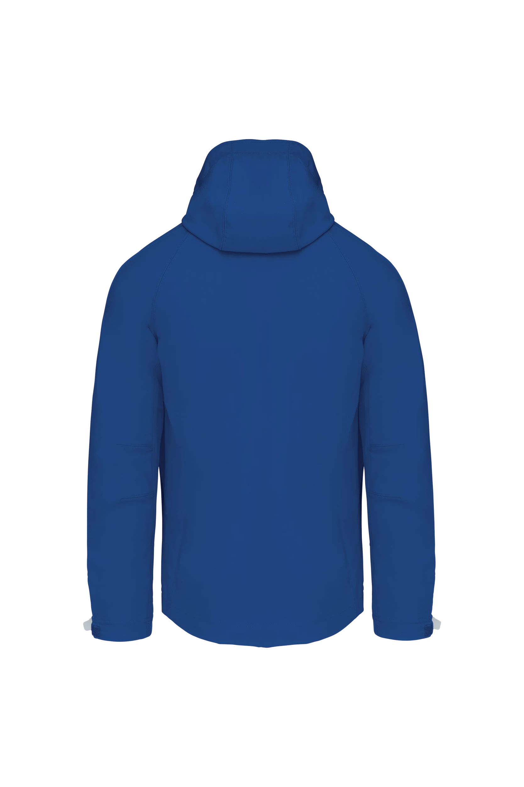 Veste softshell à capuche amovible bleu