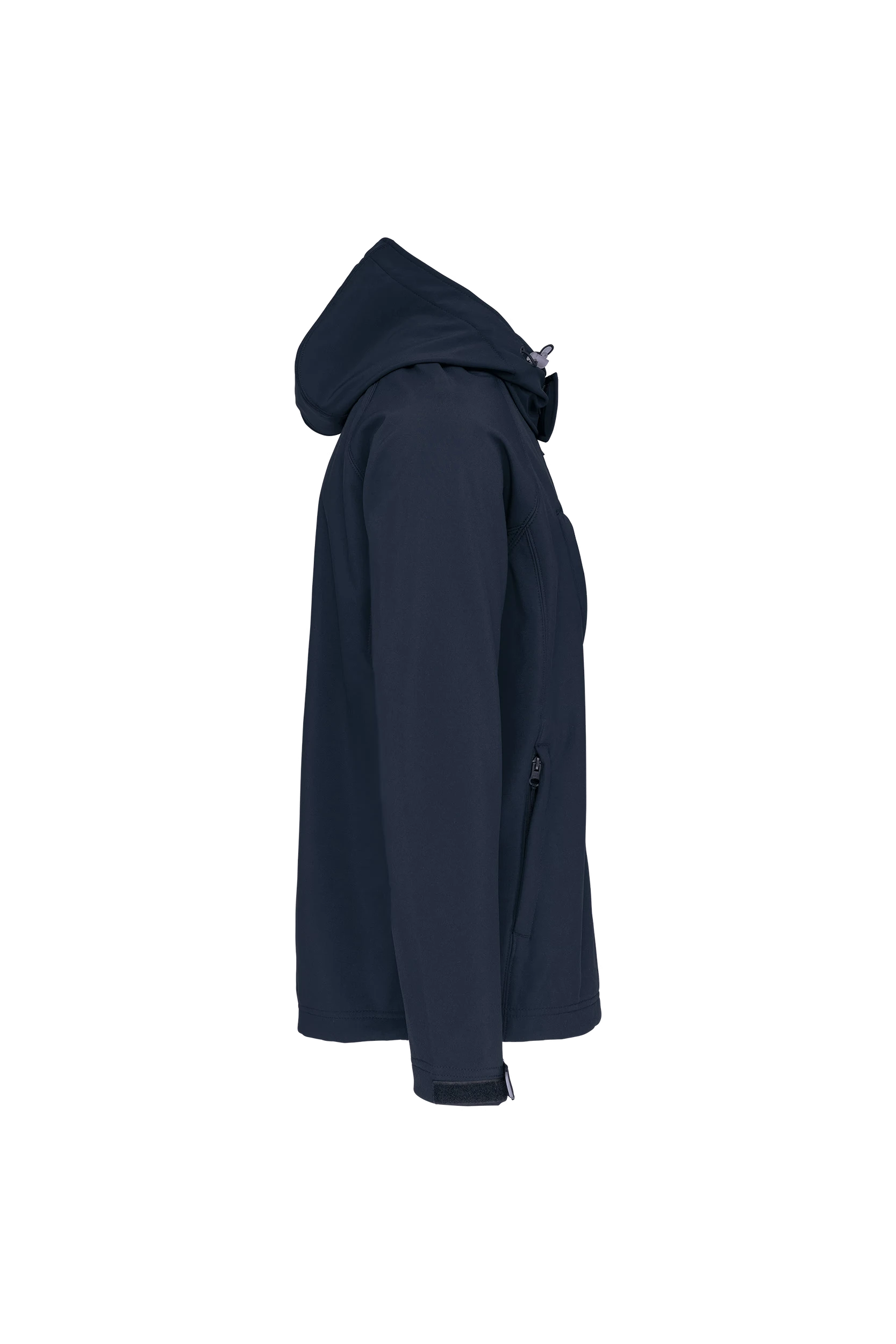 Veste softshell à capuche amovible marine
