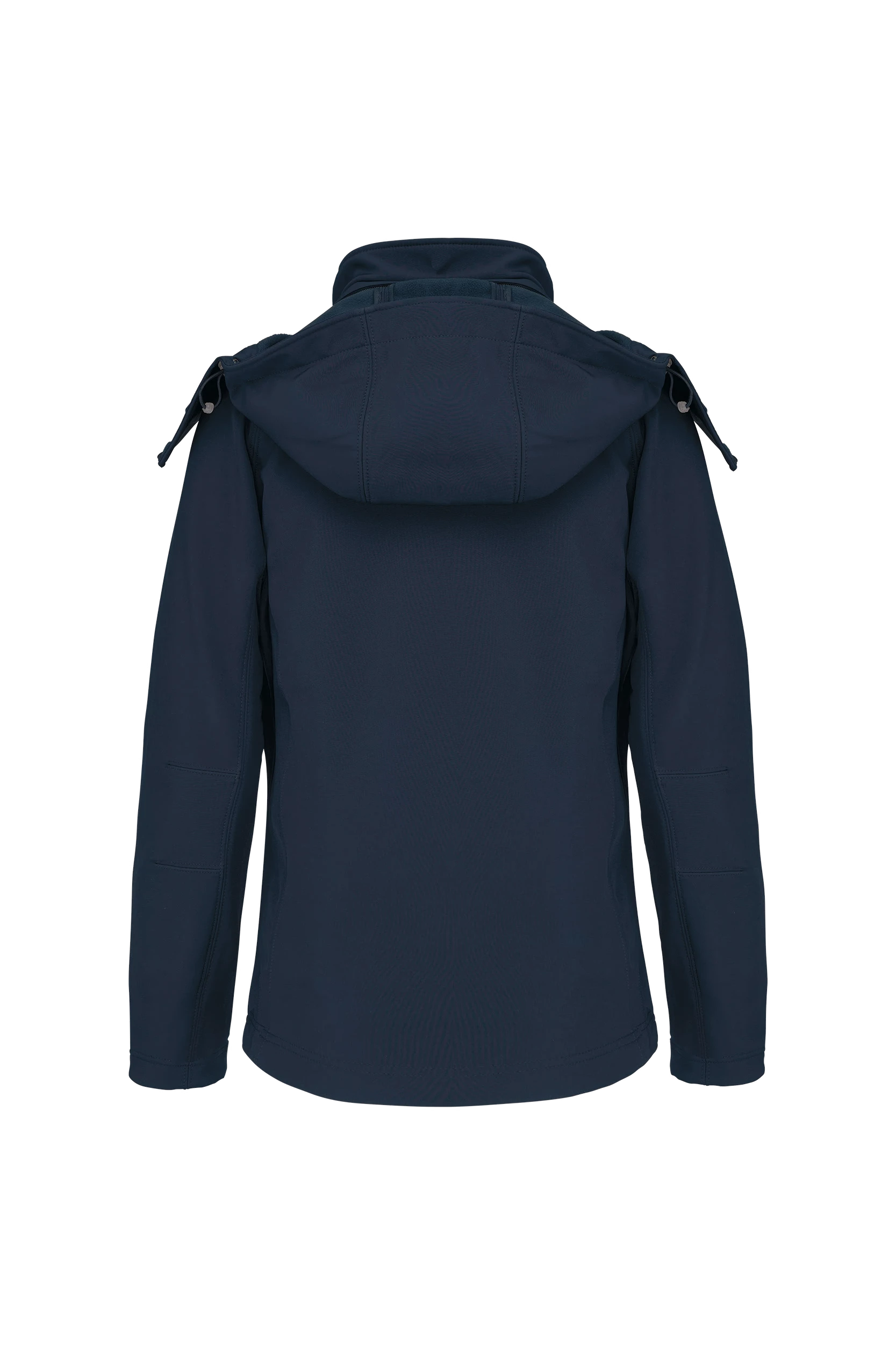 Veste softshell à capuche amovible marine