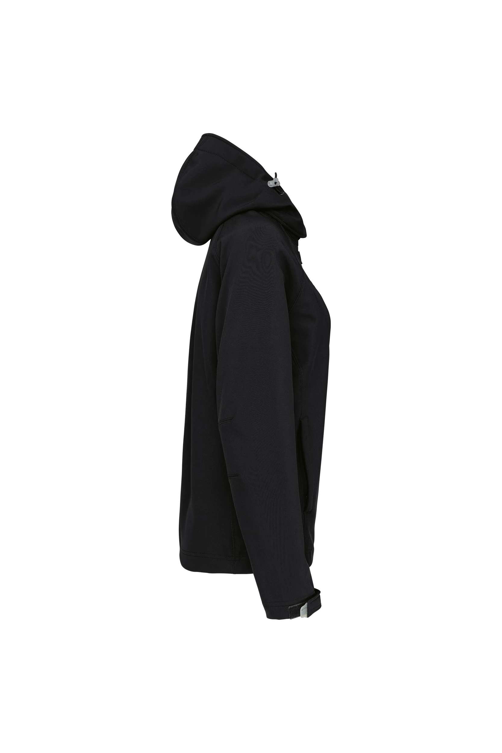 Veste softshell à capuche amovible noir