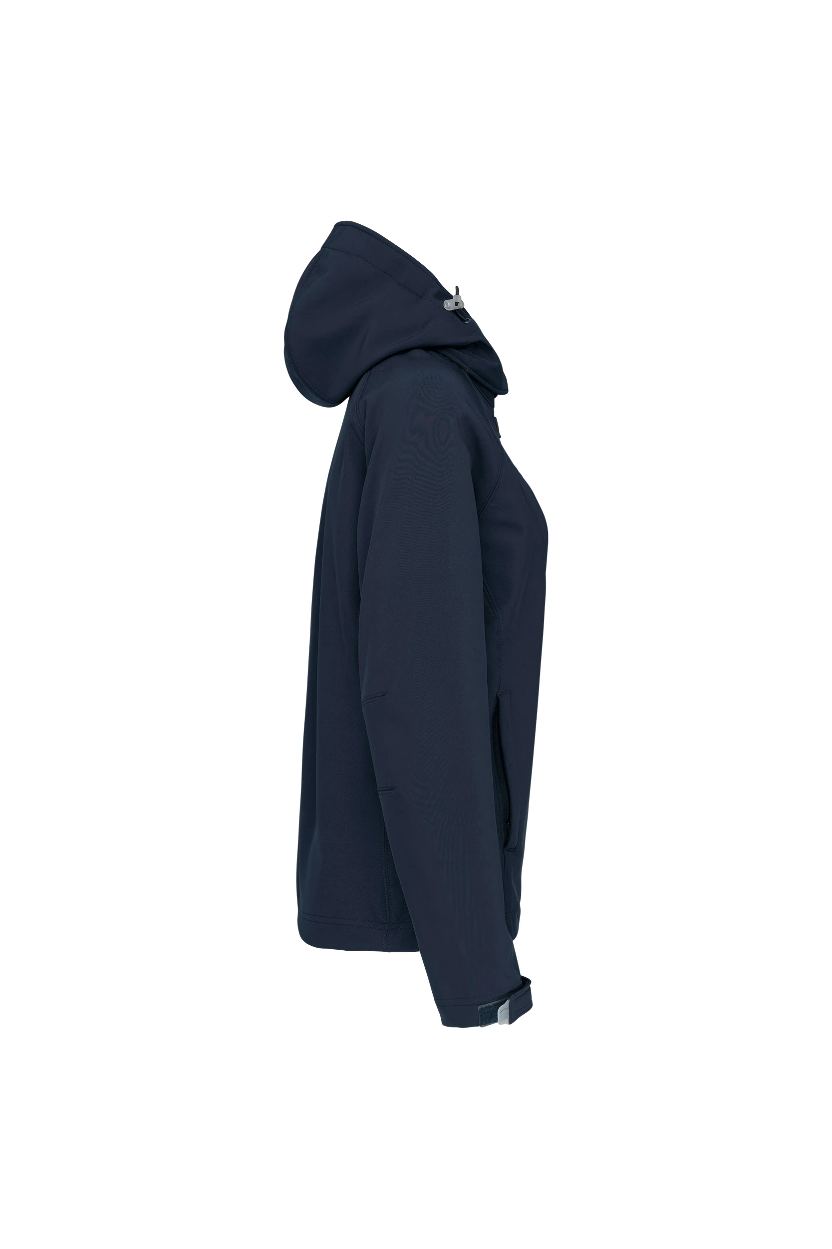 Veste softshell à capuche amovible marine