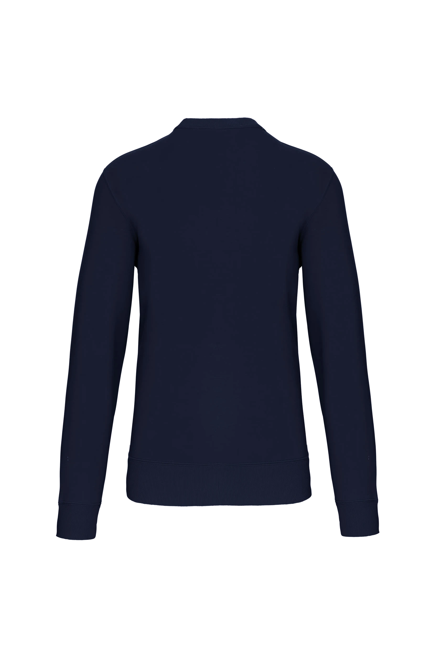 Sweat-shirt col rond unisexe marine