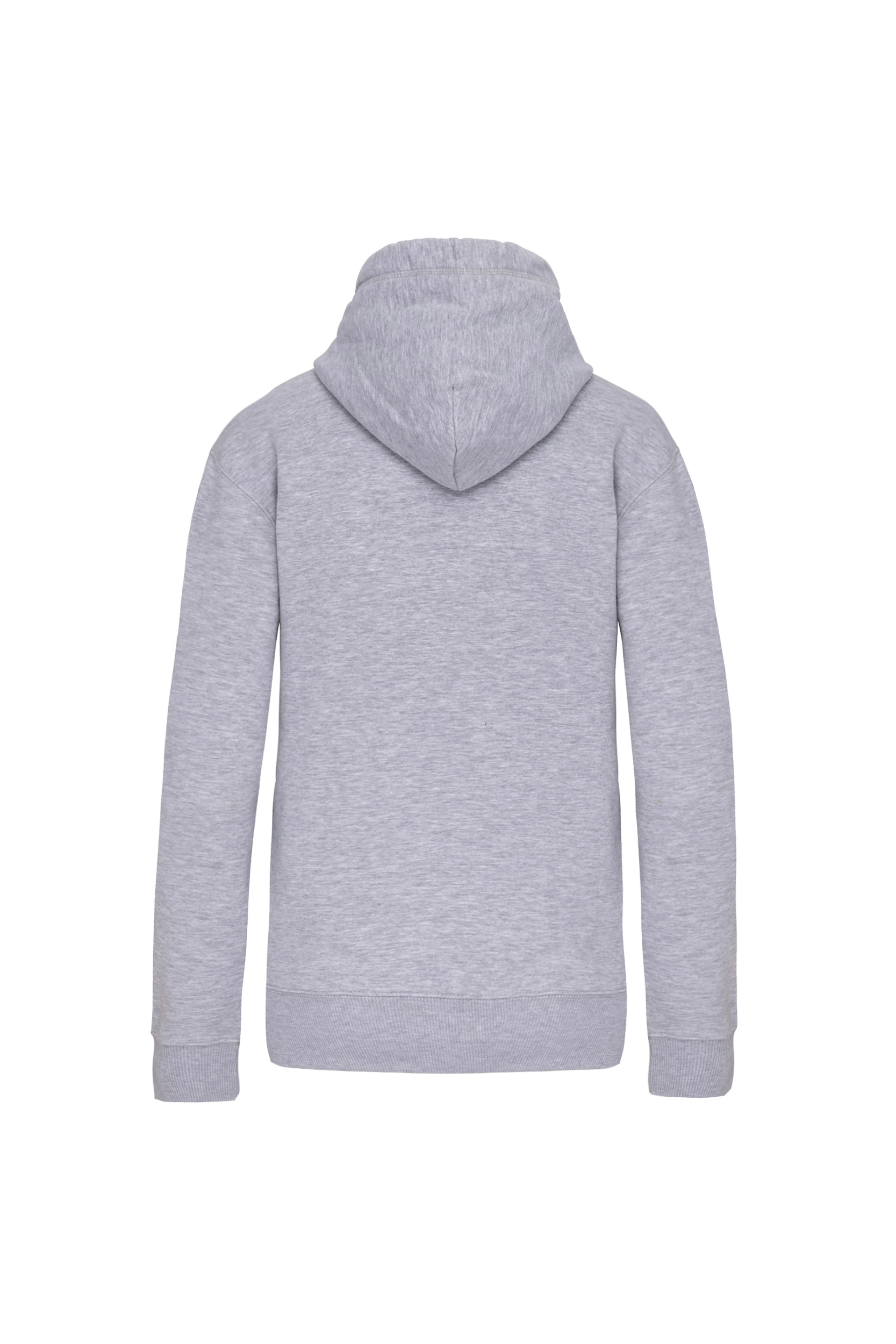 Sweat shirt capuche unisexe gris
