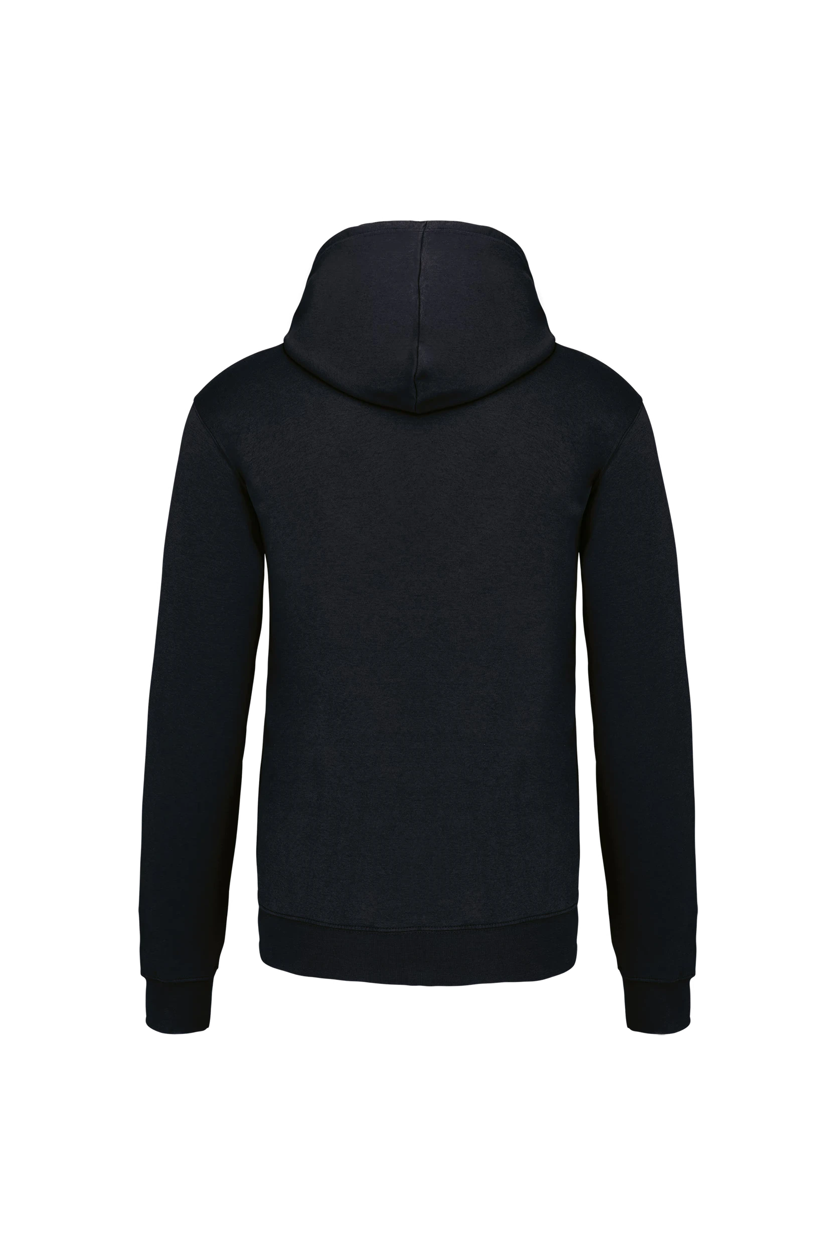Sweat-shirt capuche contrastée marine