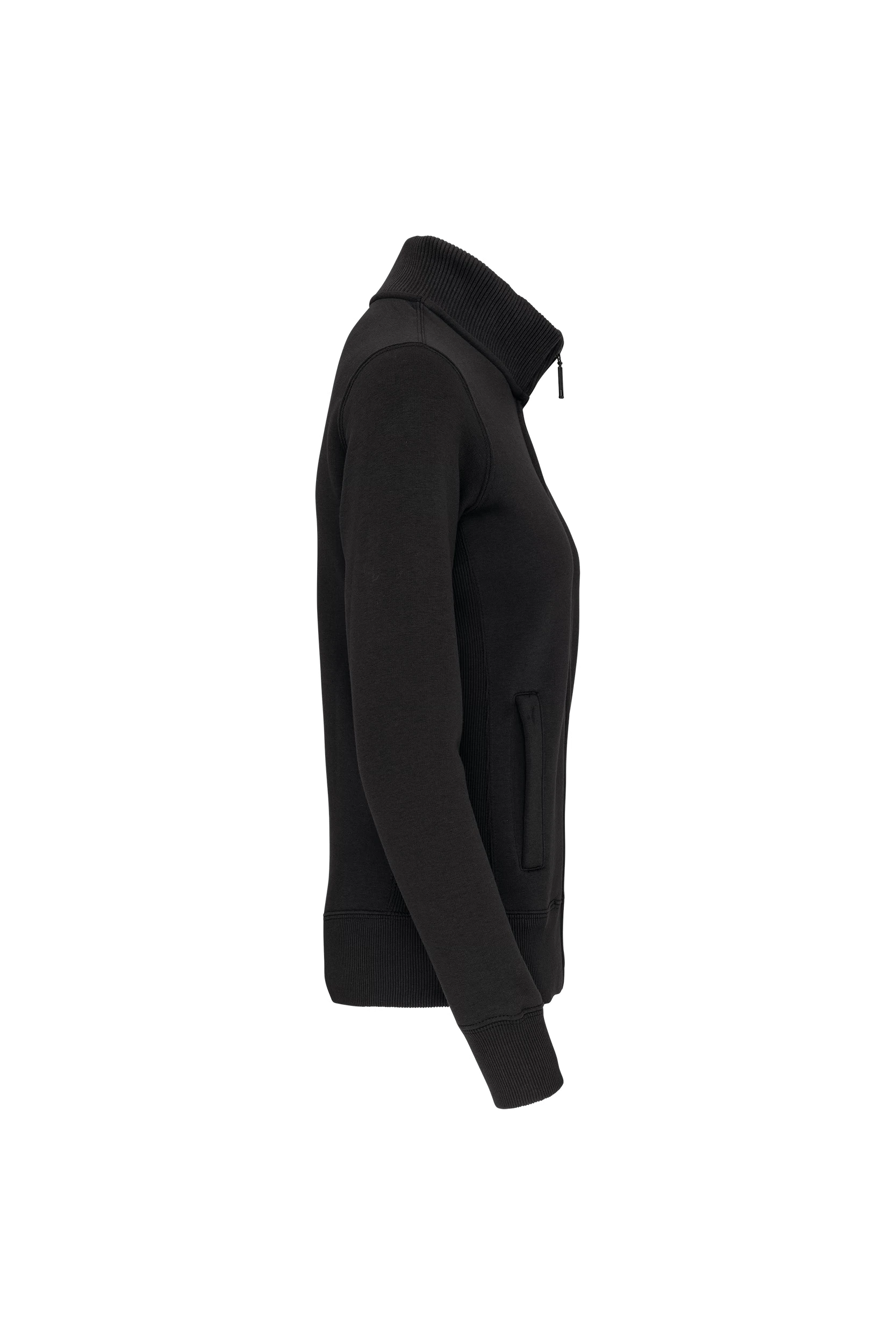 Veste molleton zippée noir