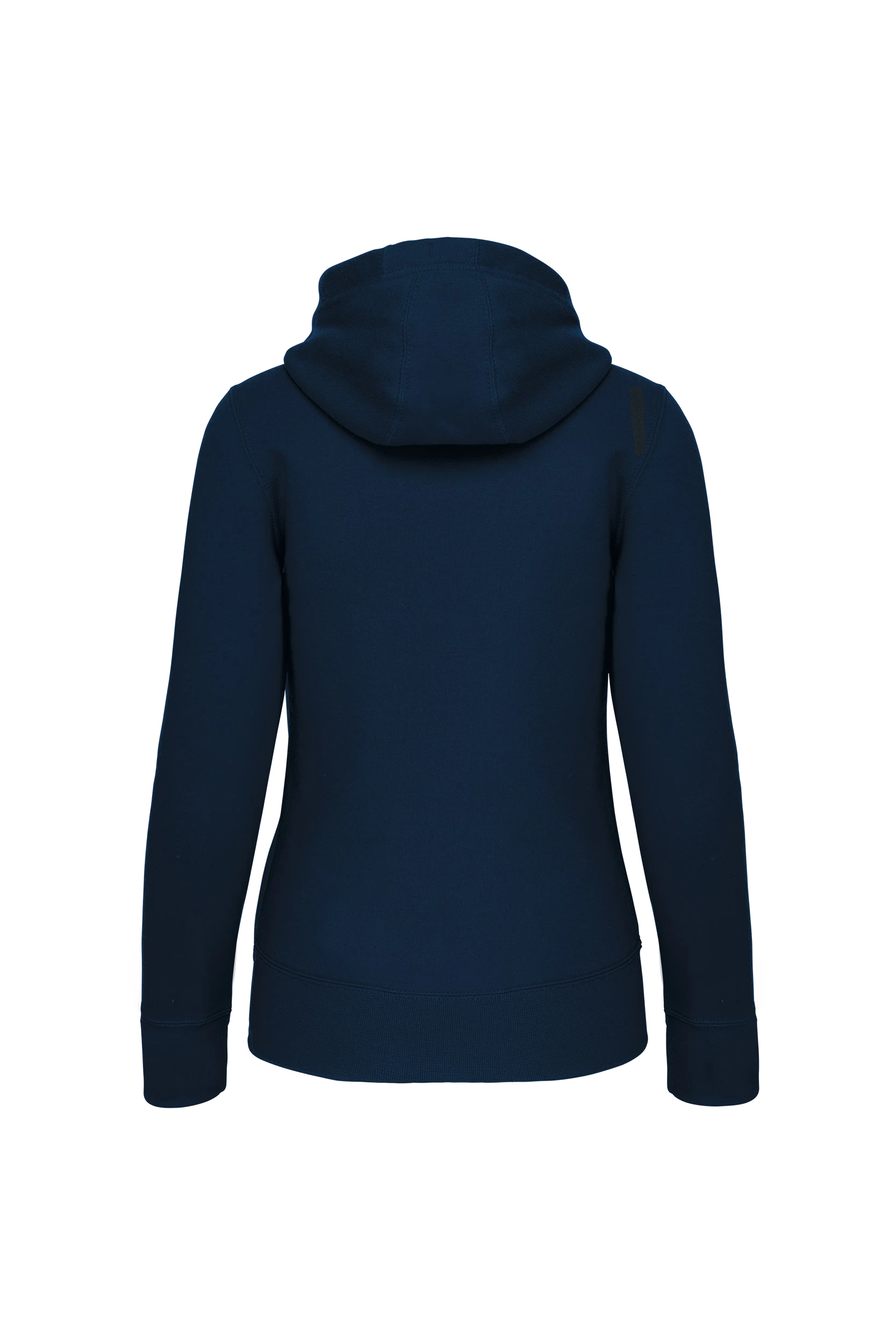Sweat-shirt zippé capuche marine