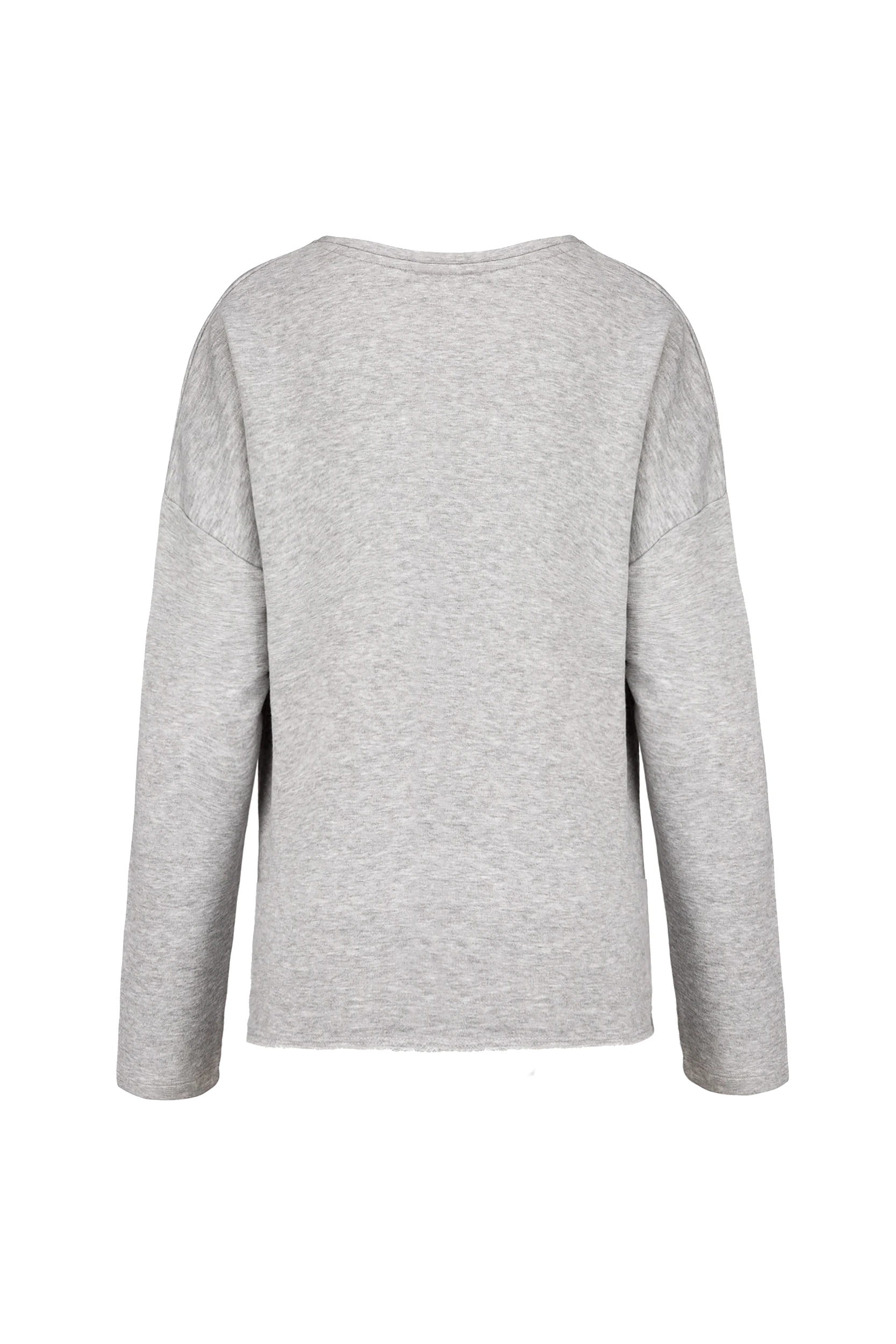 Sweat-shirt "Loose" gris