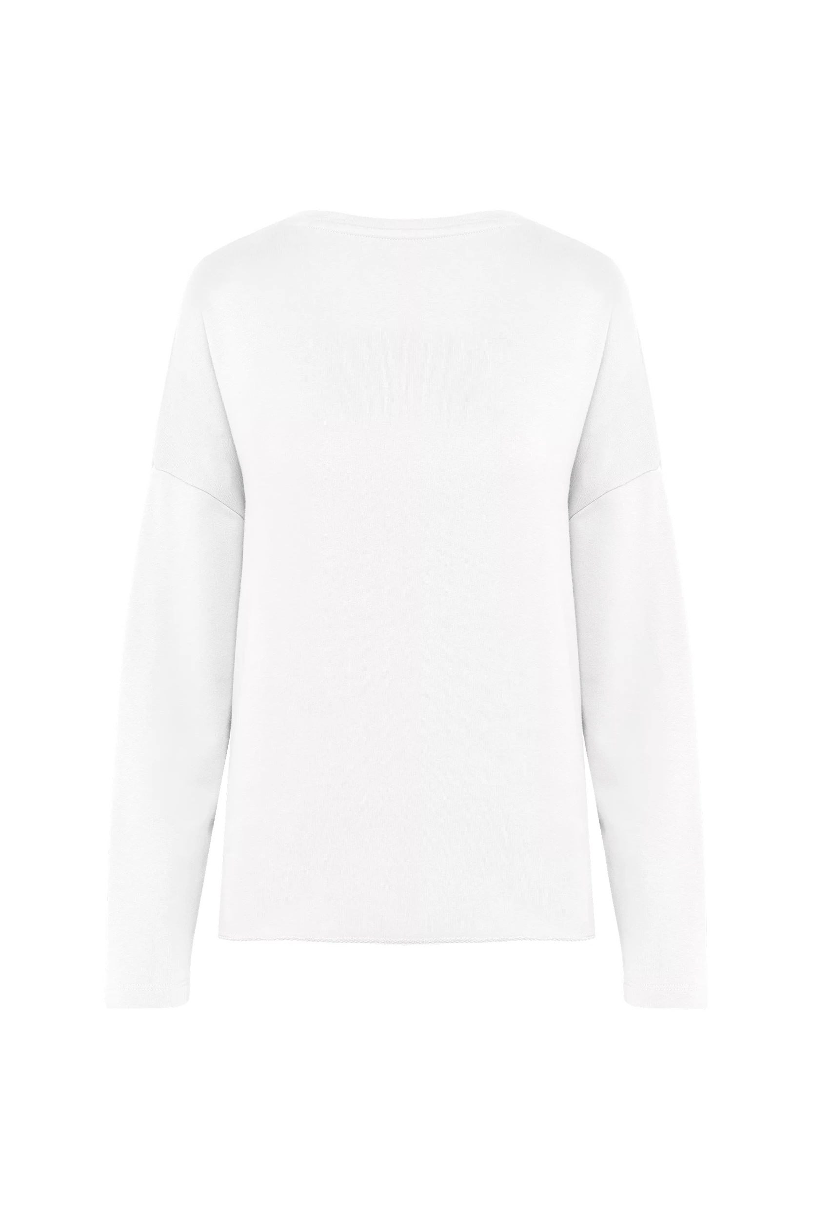 Sweat-shirt "Loose" blanc
