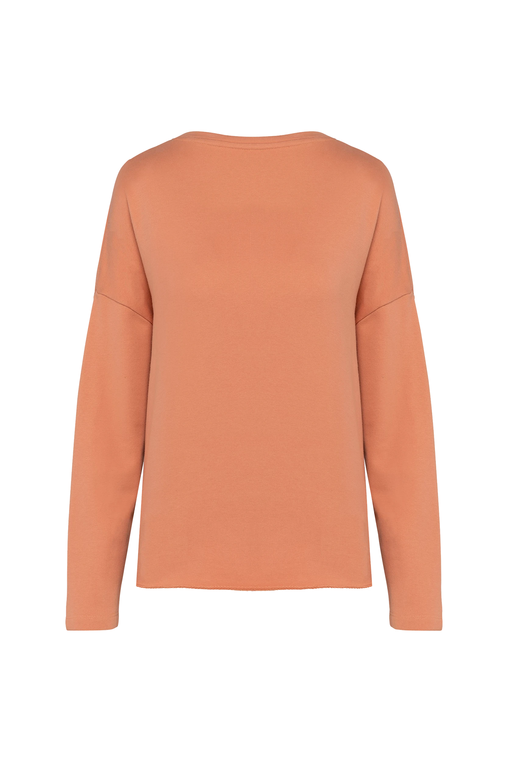 Sweat-shirt "Loose" pêche