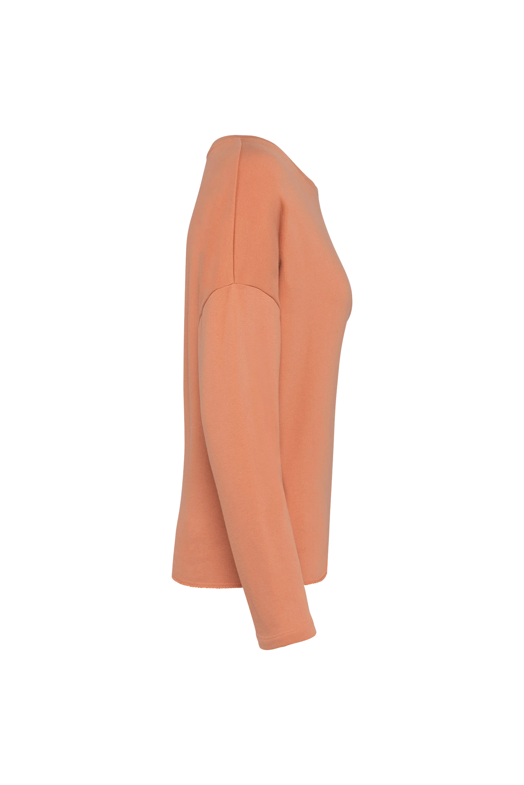 Sweat-shirt "Loose" pêche