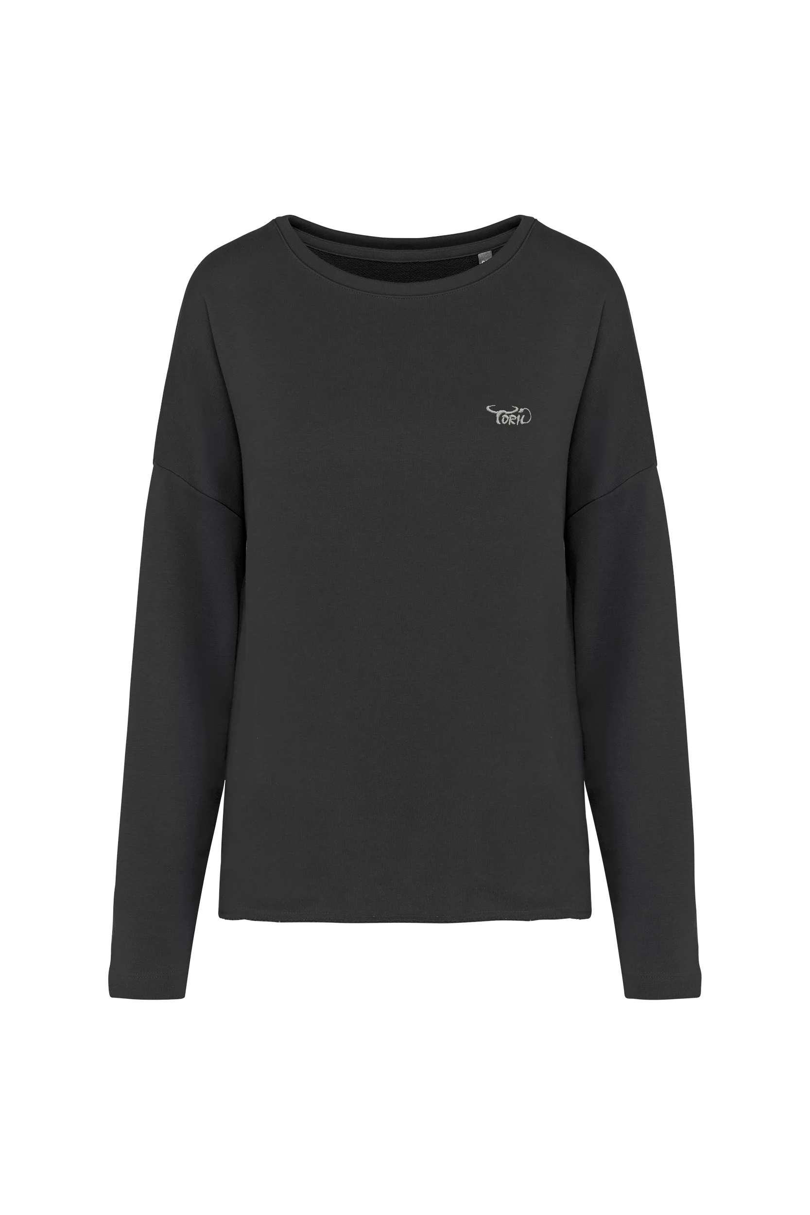 Sweat-shirt "Loose" noir