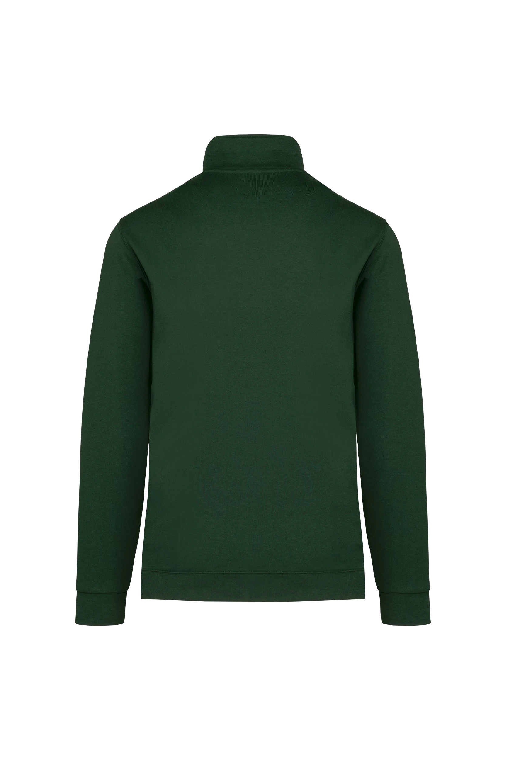 Veste molleton zippée vert forêt