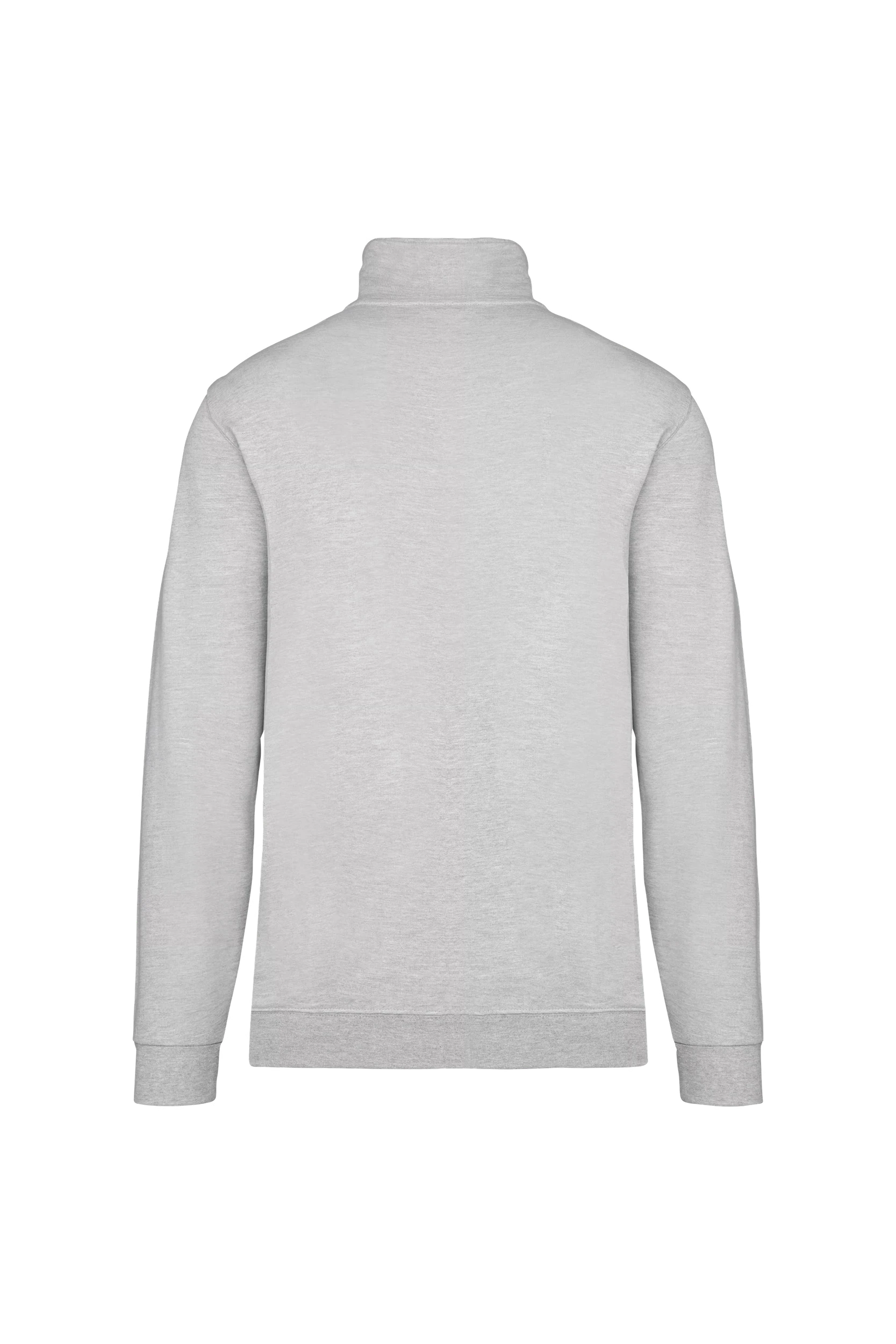 Veste molleton zippée gris