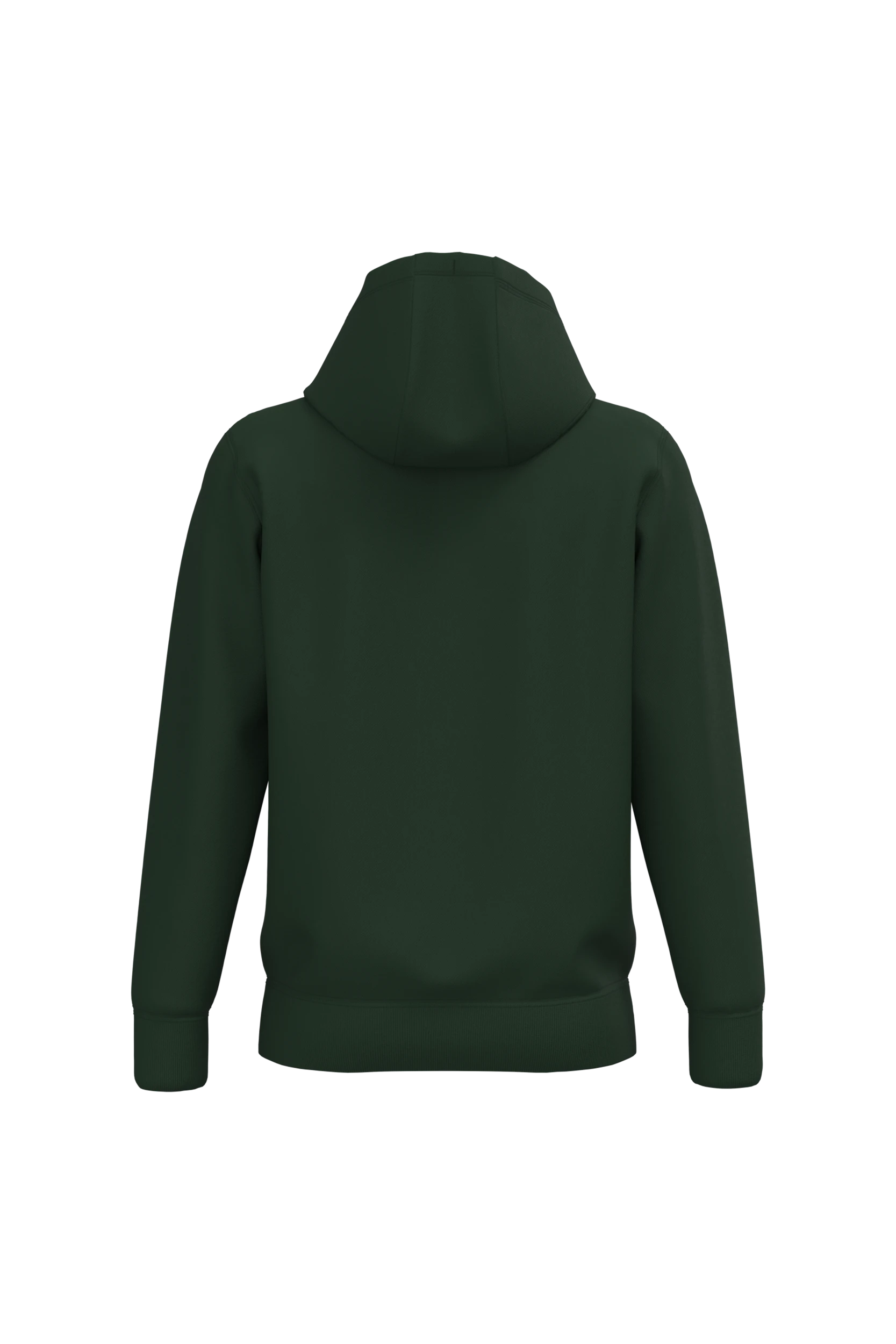 Sweat-shirt capuche vert forêt