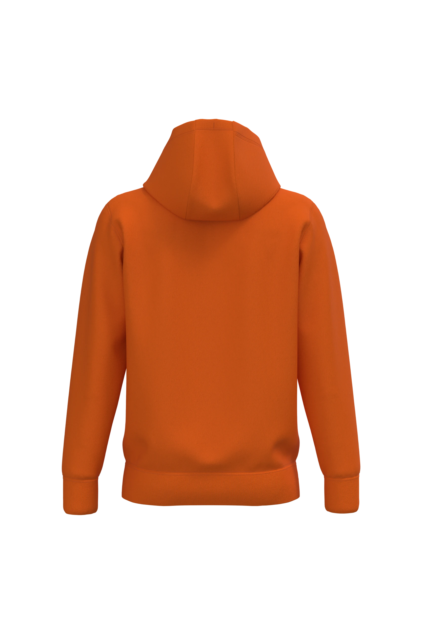 Sweat-shirt capuche orange