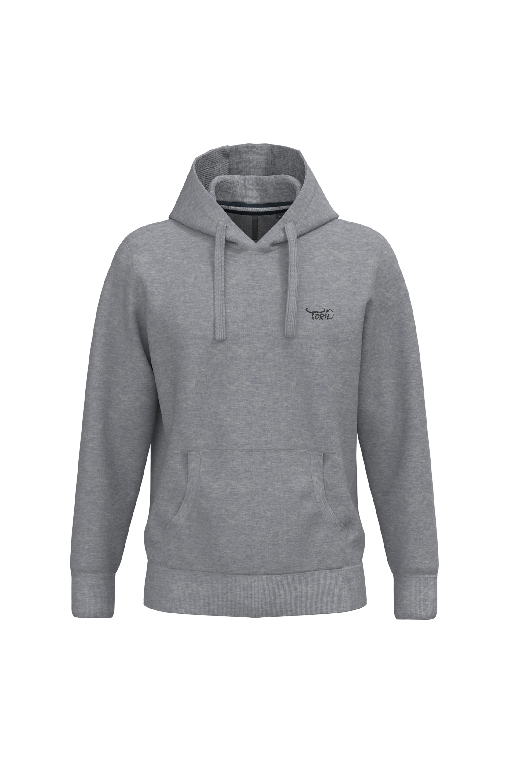 Sweat-shirt capuche gris