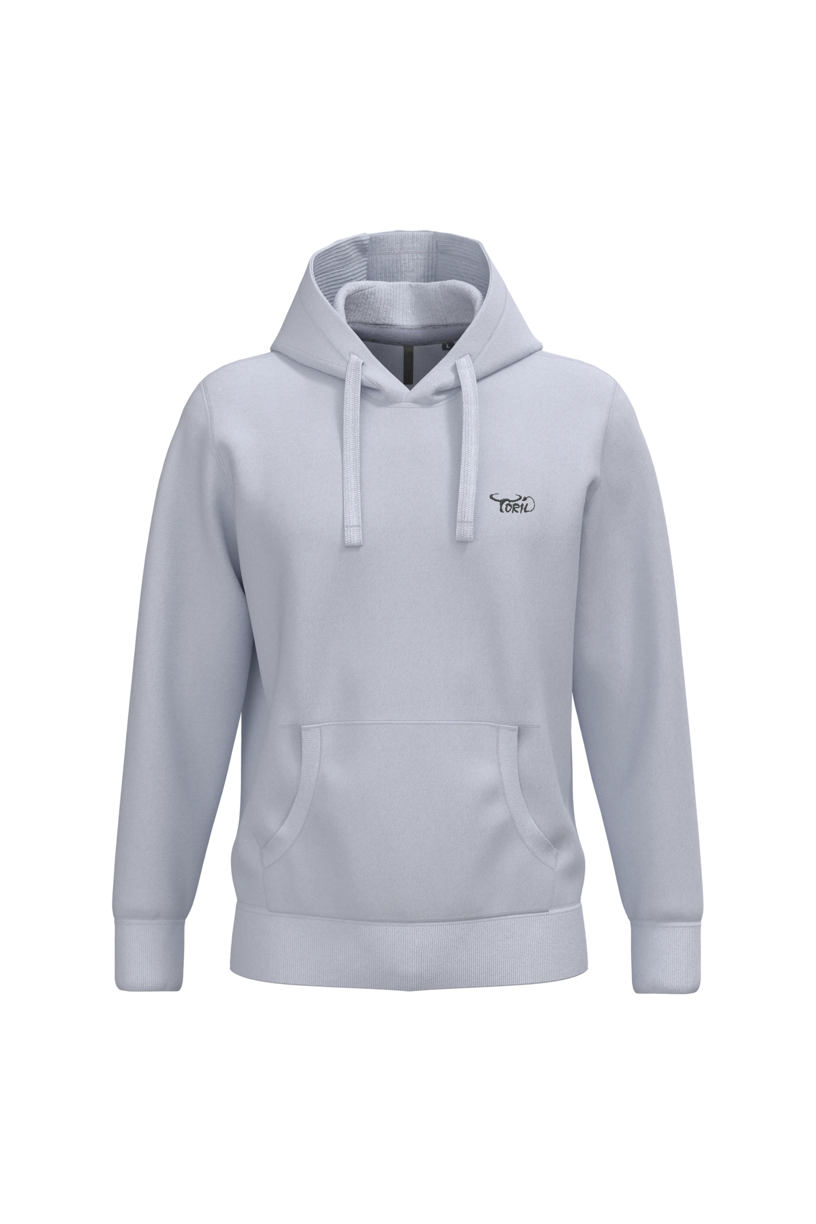 Sweat-shirt capuche blanc