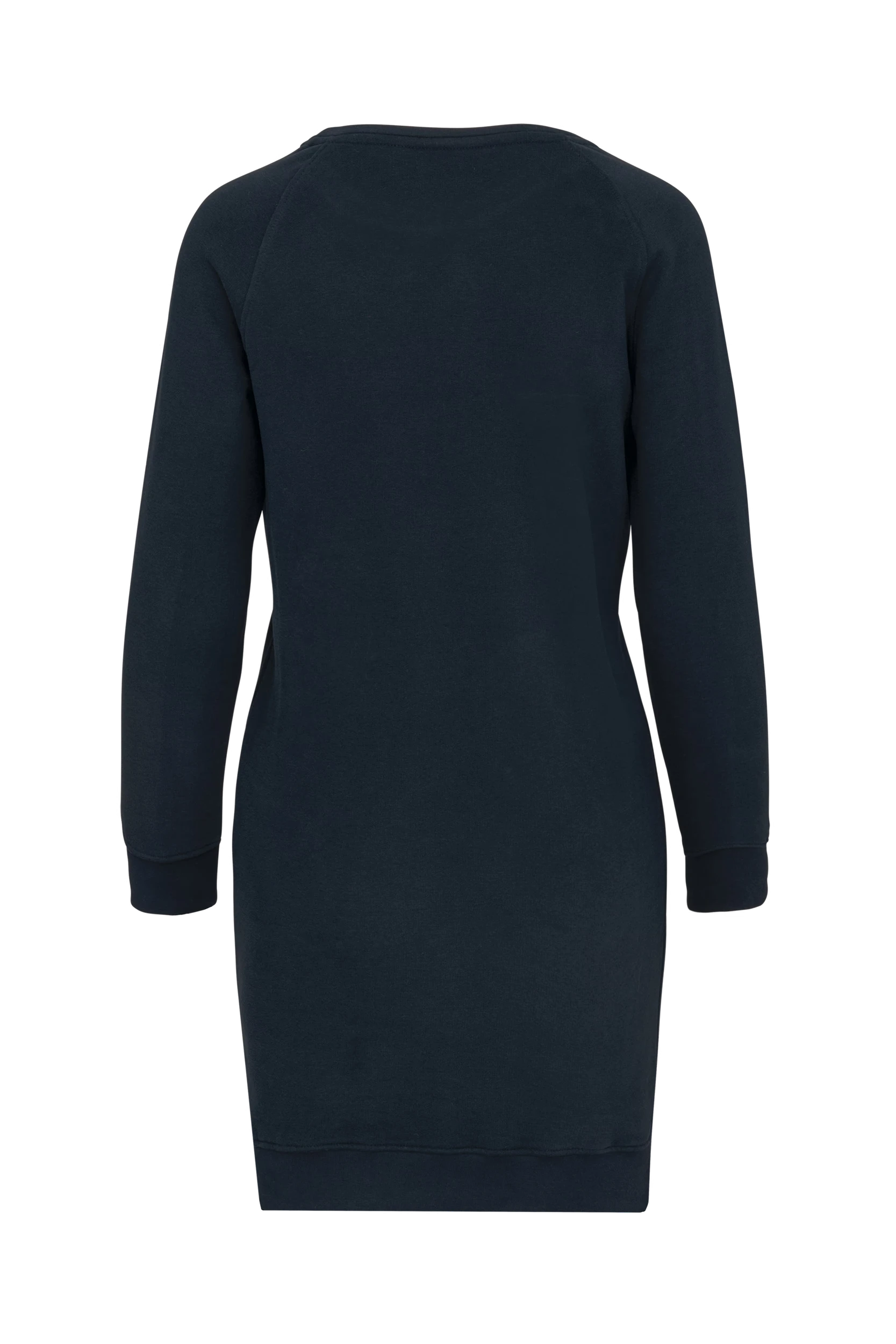 Robe bio en molleton marine