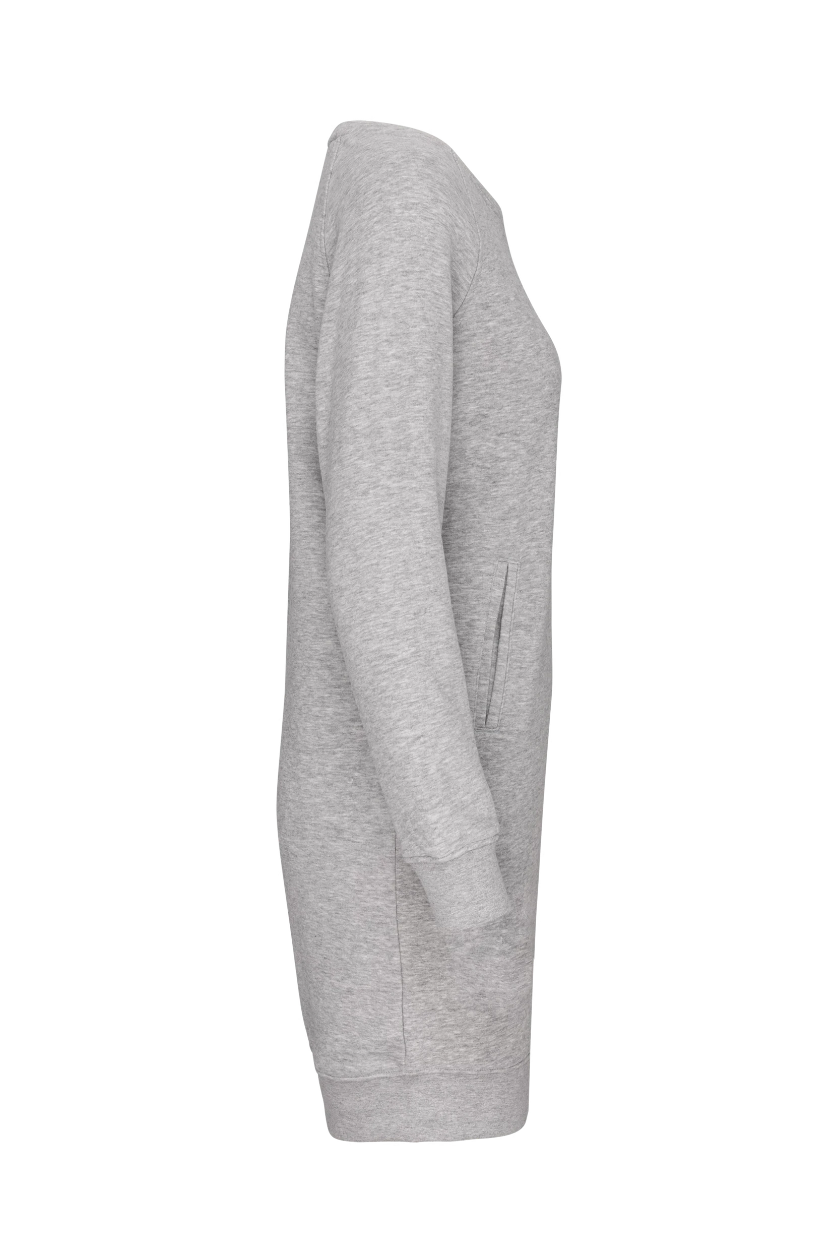 Robe bio en molleton gris