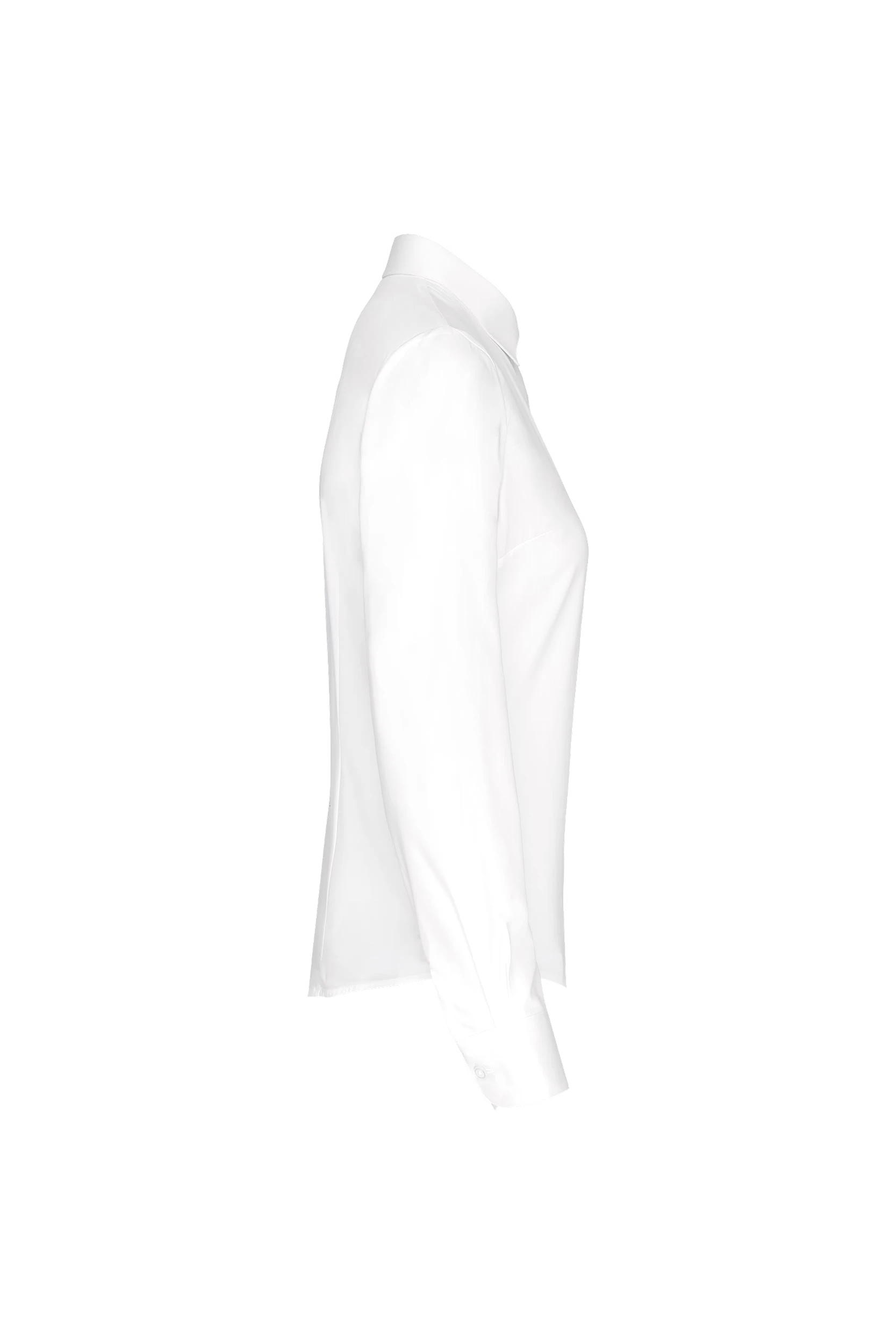 Chemise popeline manches longues blanc