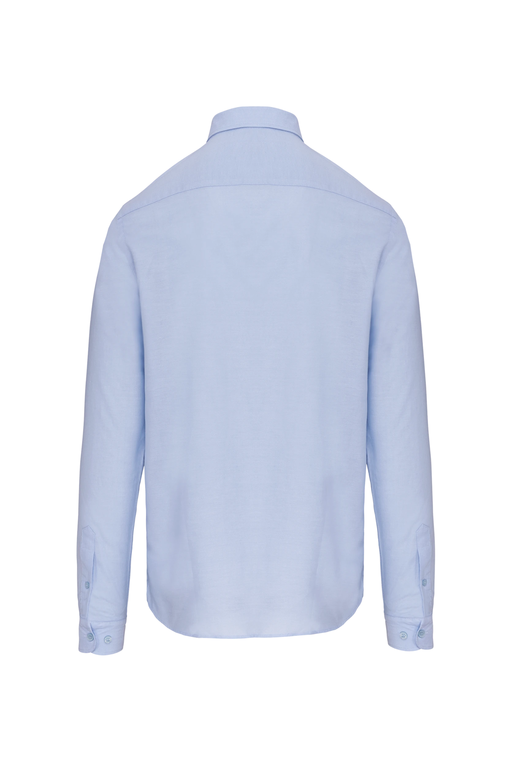 Chemise Oxford manches longues bleu oxford