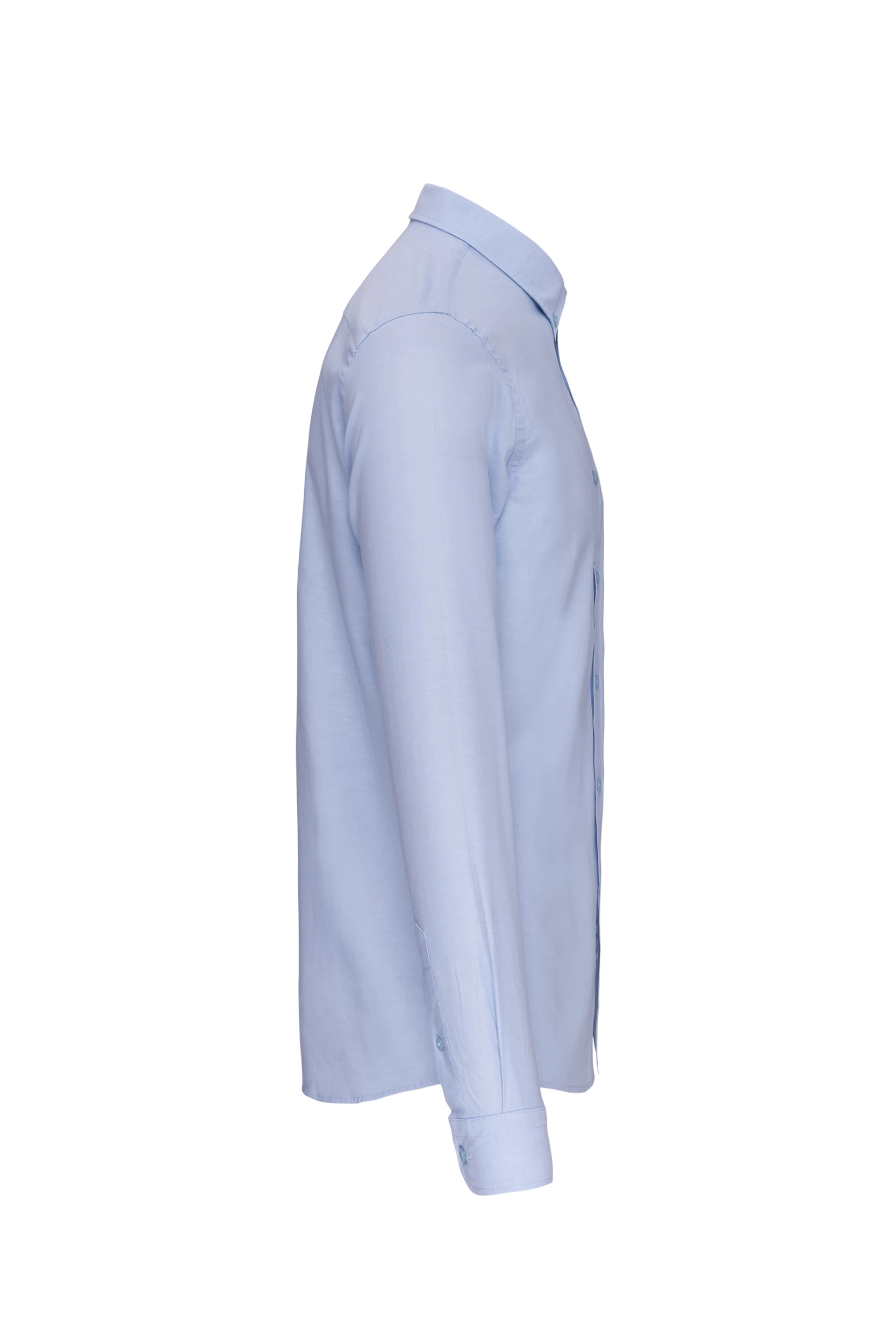 Chemise Oxford manches longues bleu oxford