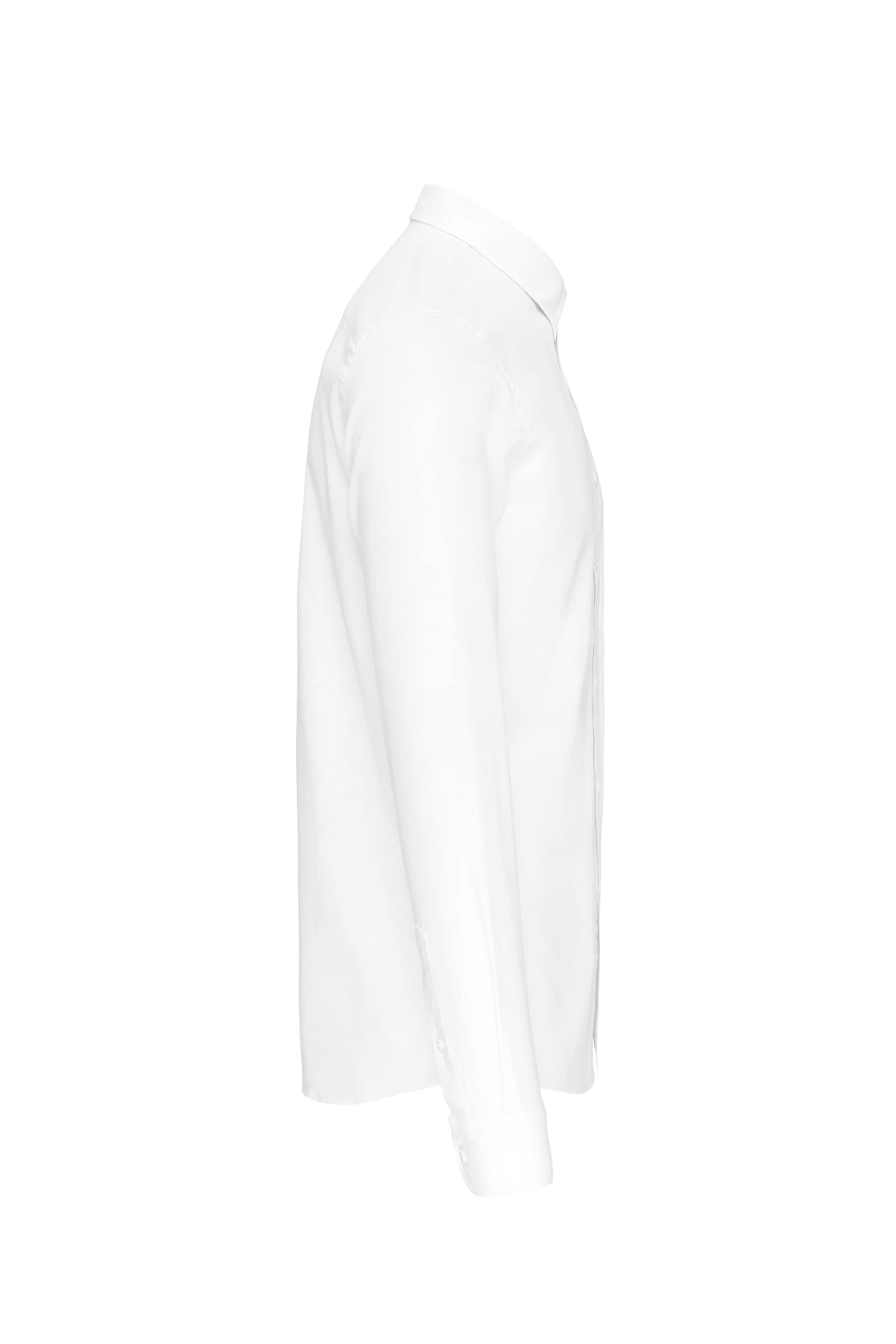 Chemise Oxford manches longues blanc