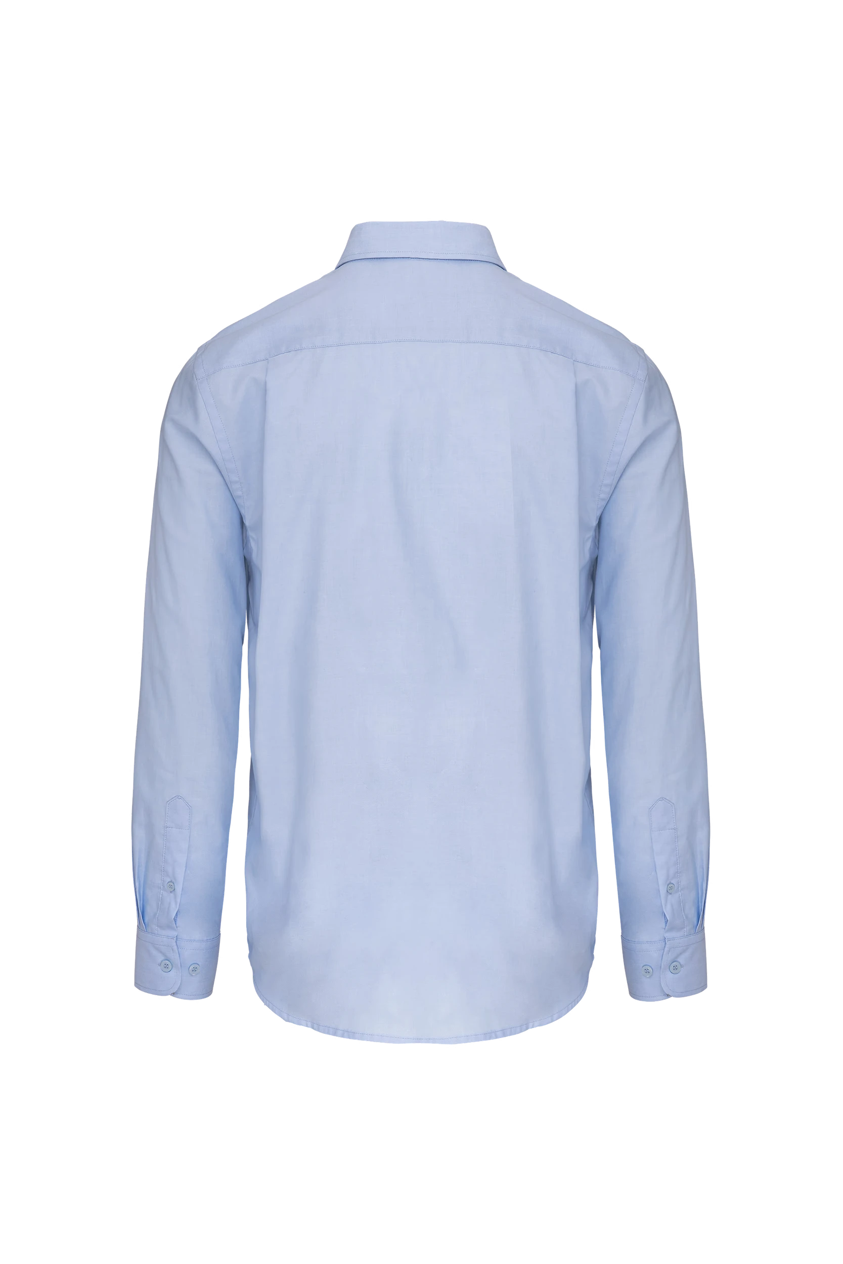 Chemise Oxford manches longues bleu oxford