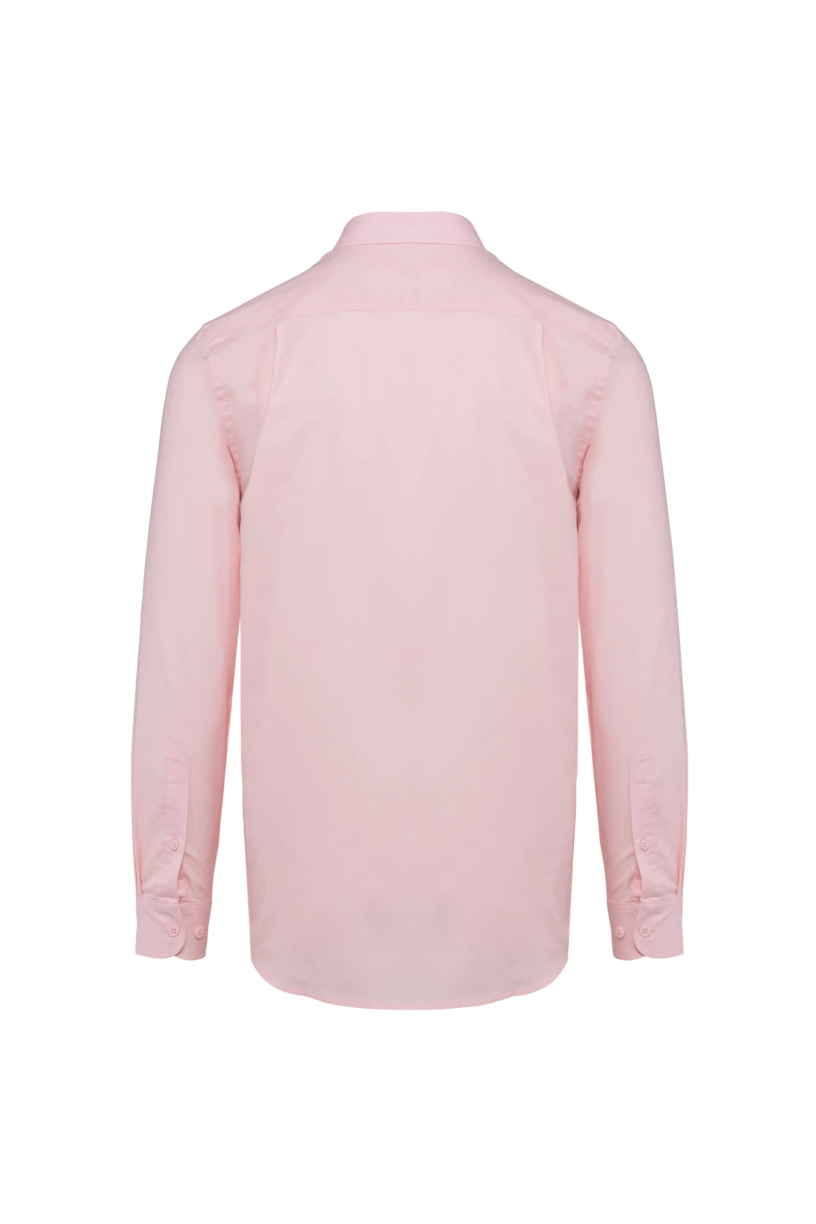 Chemise Oxford manches longues rose pâle