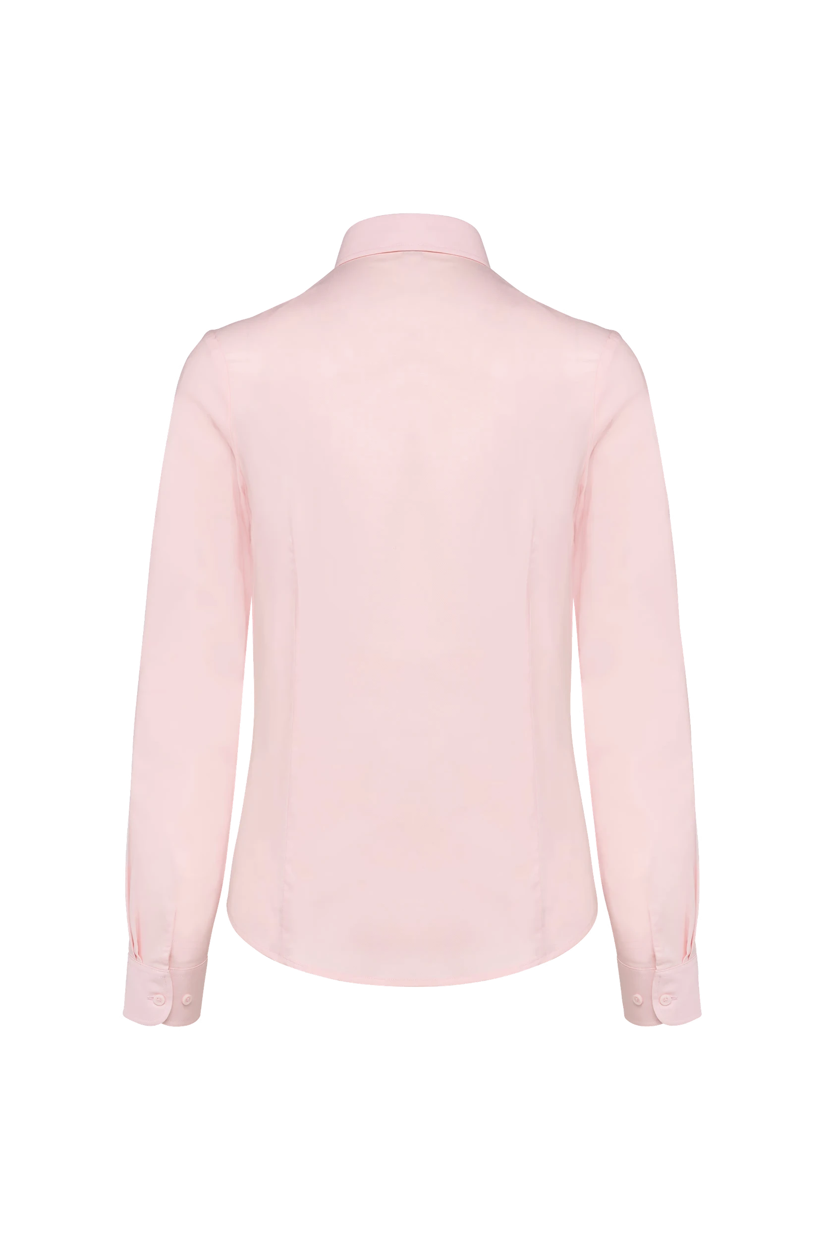 Chemise oxford manches longues rose pâle