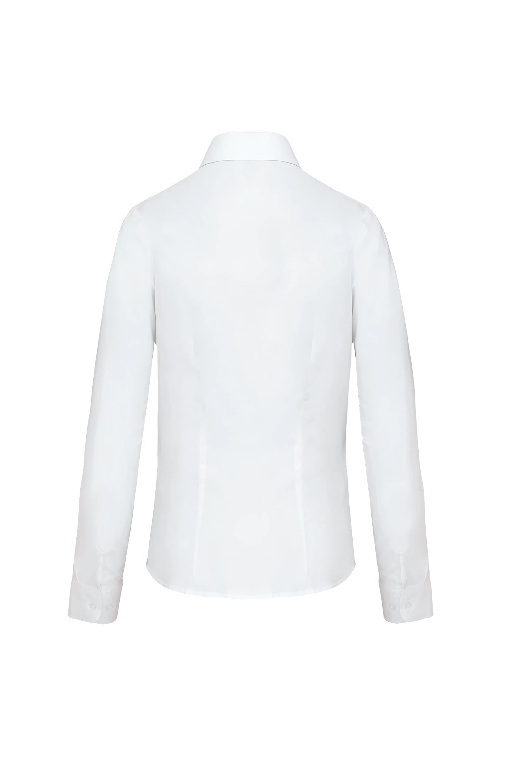 Chemise oxford manches longues blanc